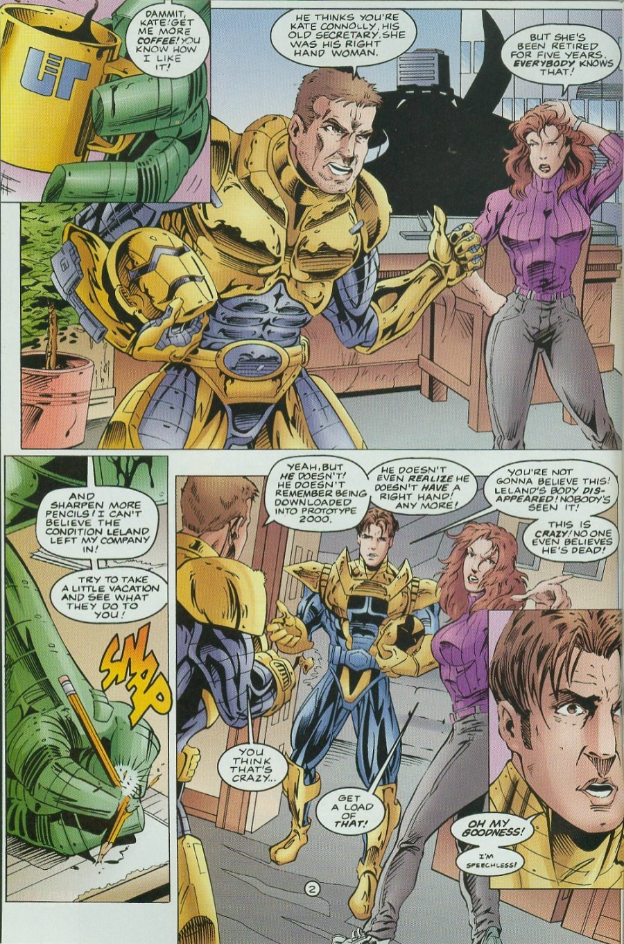 Read online Prototype (1993) comic -  Issue #13 - 4