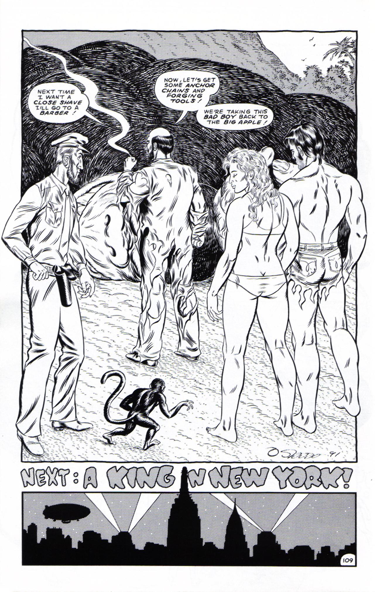 Read online King Kong (1991) comic -  Issue #5 - 21