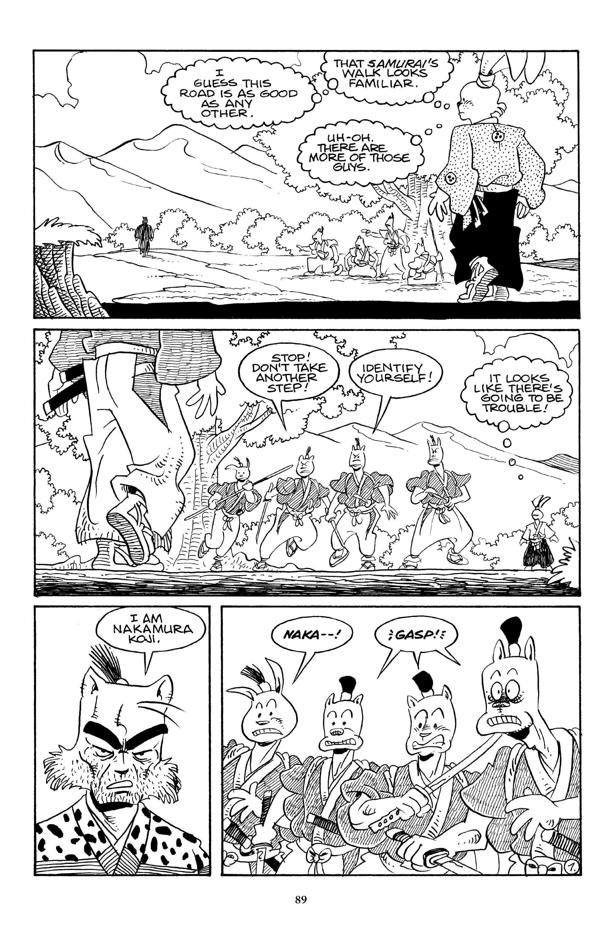 Read online The Usagi Yojimbo Saga comic -  Issue # TPB 4 - 88