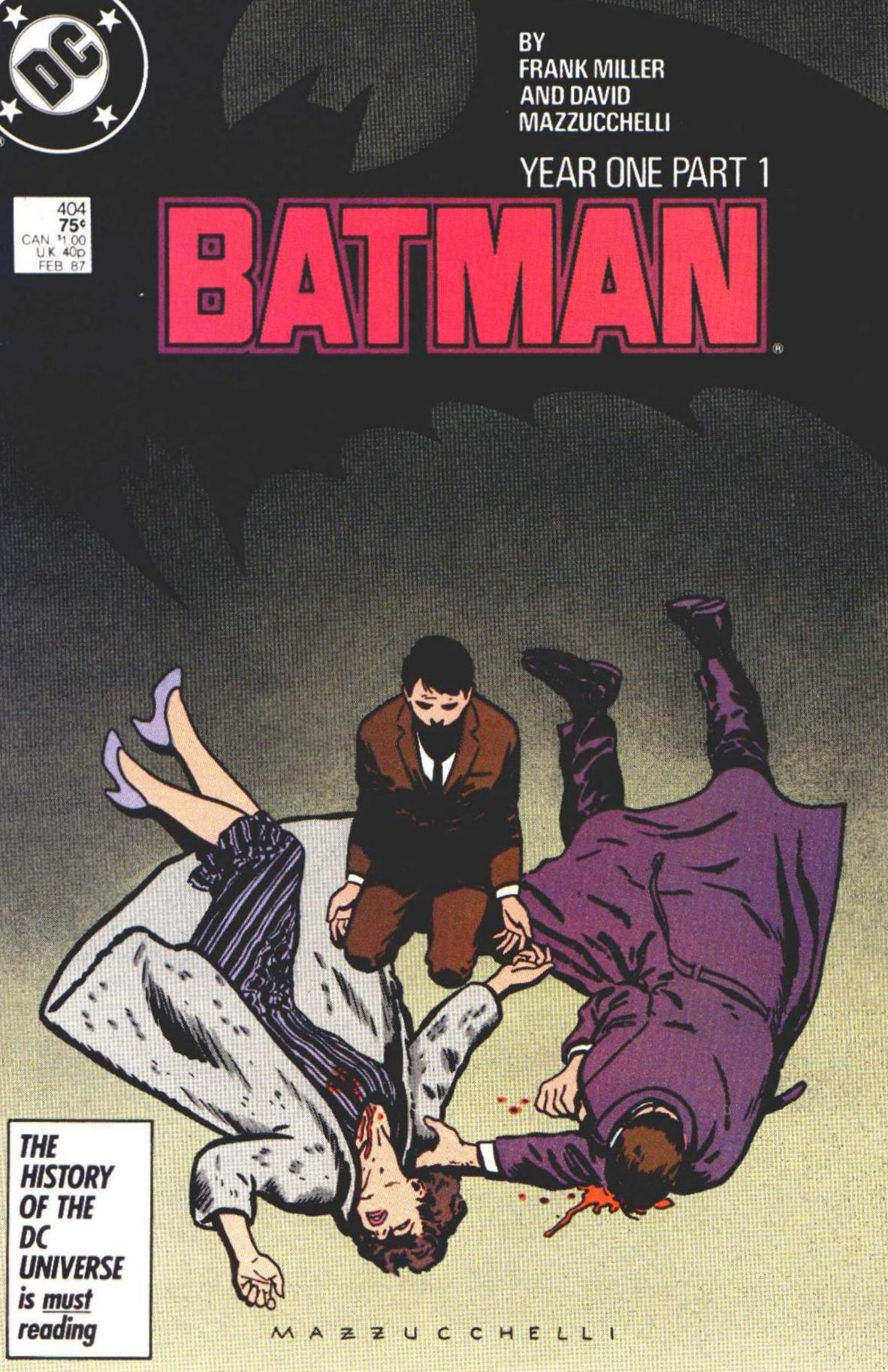 Read online Batman: Year One comic -  Issue #1 - 1