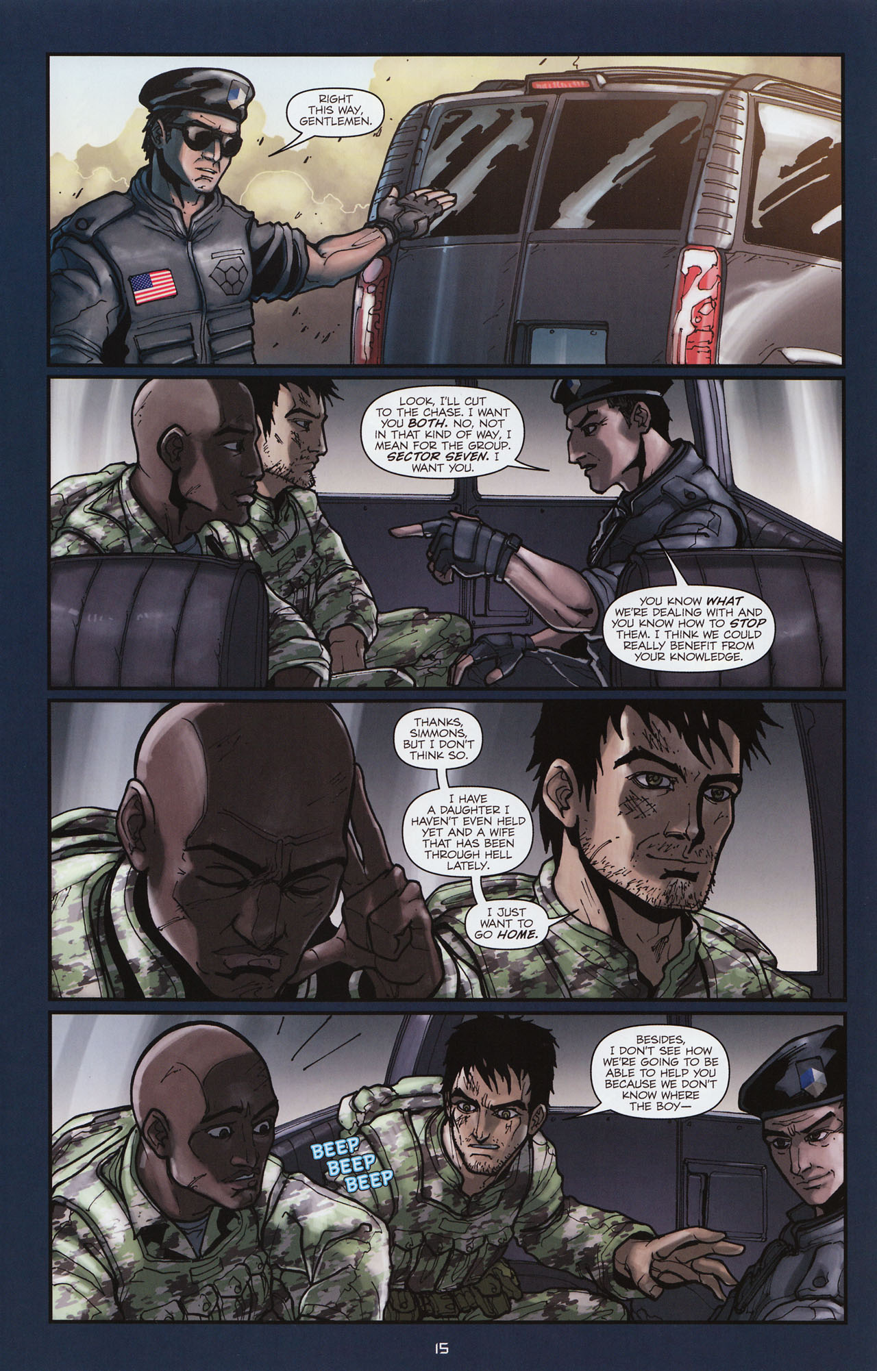 Read online Transformers: Alliance comic -  Issue #1 - 18