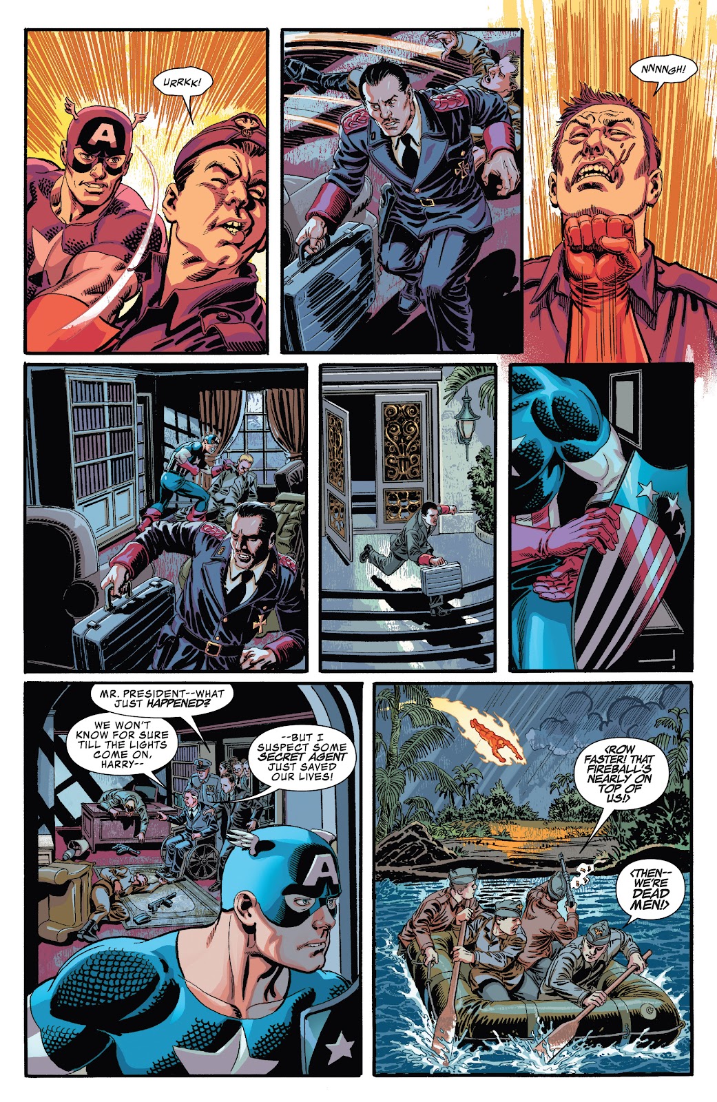 Captain America & the Invaders: Bahamas Triangle issue Full - Page 22