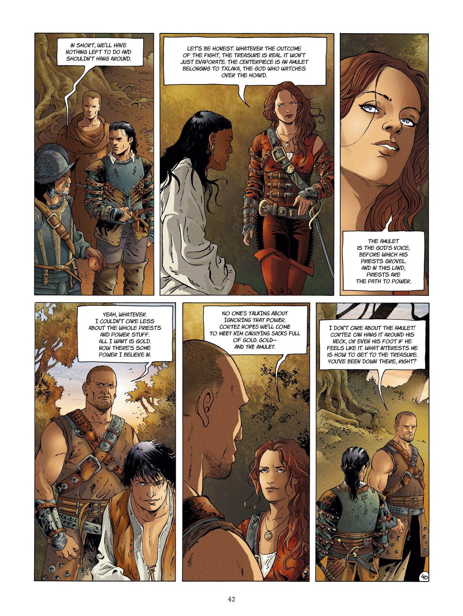 Read online Conquistador comic -  Issue #1 - 43