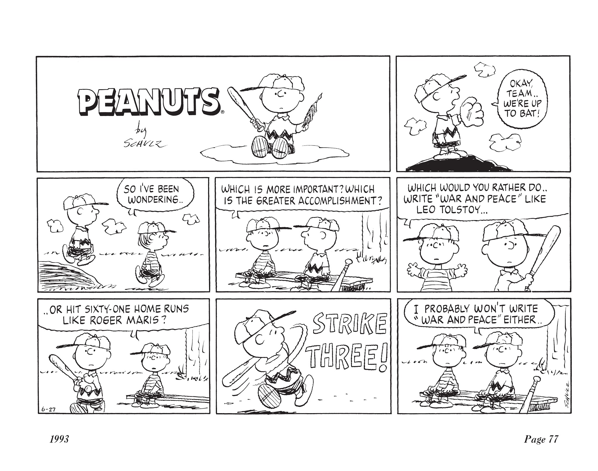 Read online The Complete Peanuts comic -  Issue # TPB 22 - 94