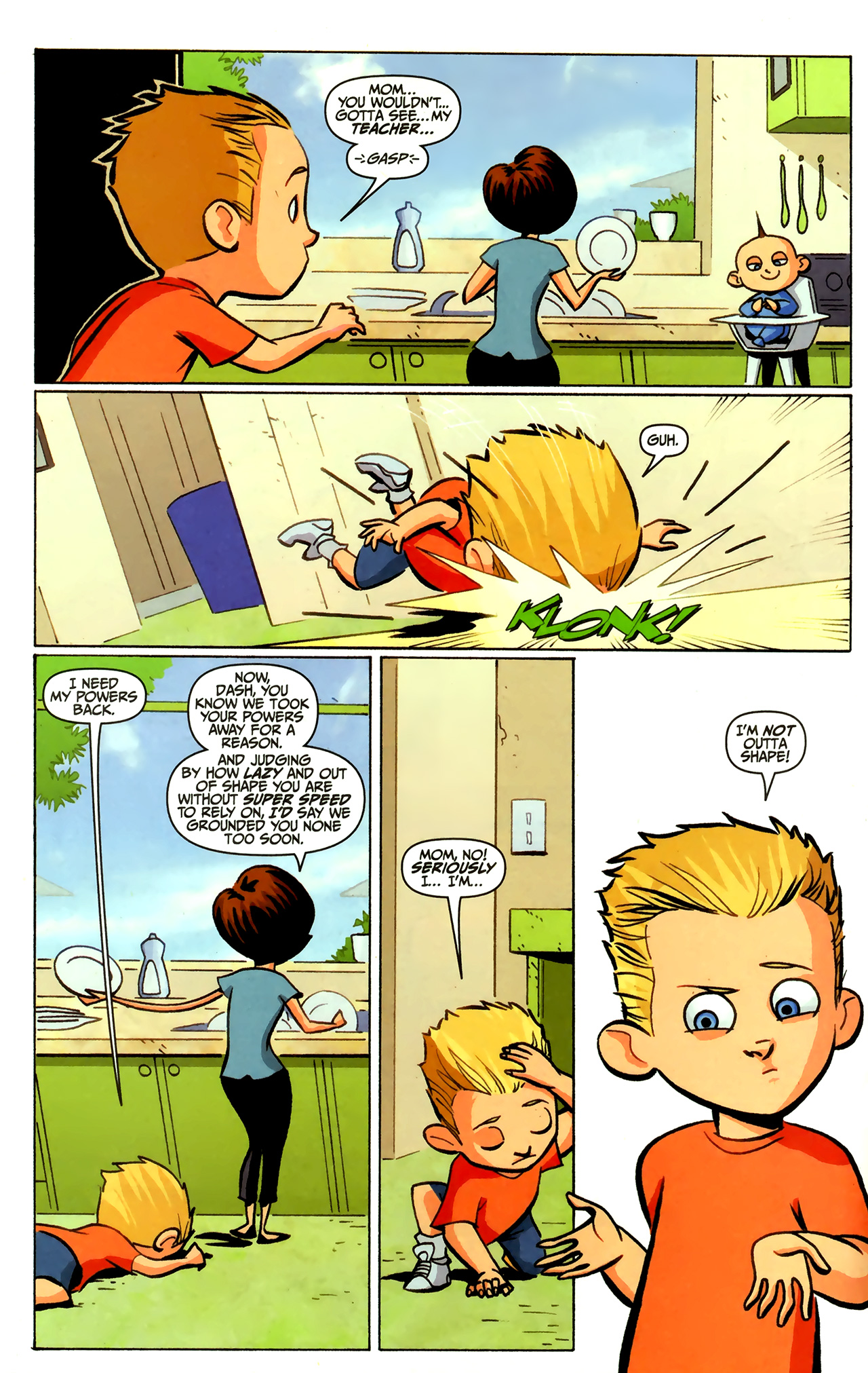 Read online The Incredibles comic -  Issue #4 - 15