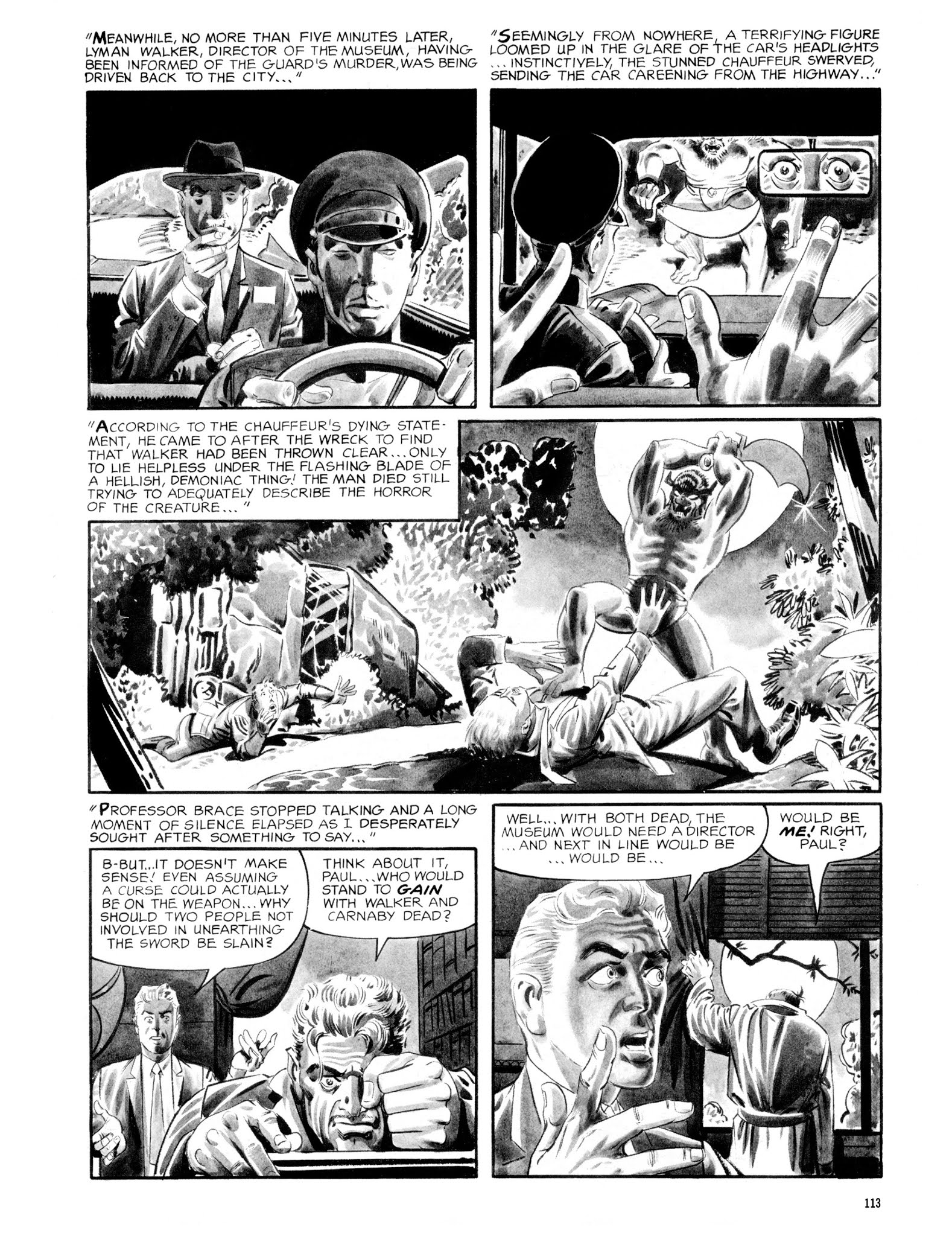 Read online Creepy Presents Steve Ditko comic -  Issue # TPB - 113