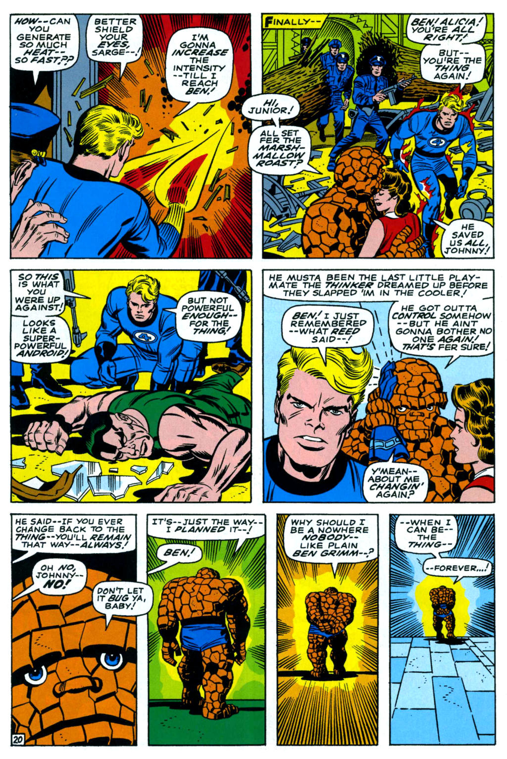 Read online Stan Lee Meets the Thing comic -  Issue # Full - 45
