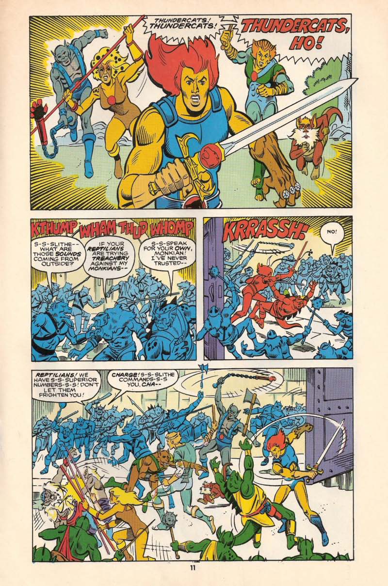 Read online ThunderCats (1987) comic -  Issue #16 - 11