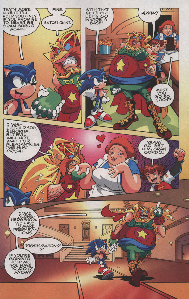 Read online Sonic X comic -  Issue #32 - 9