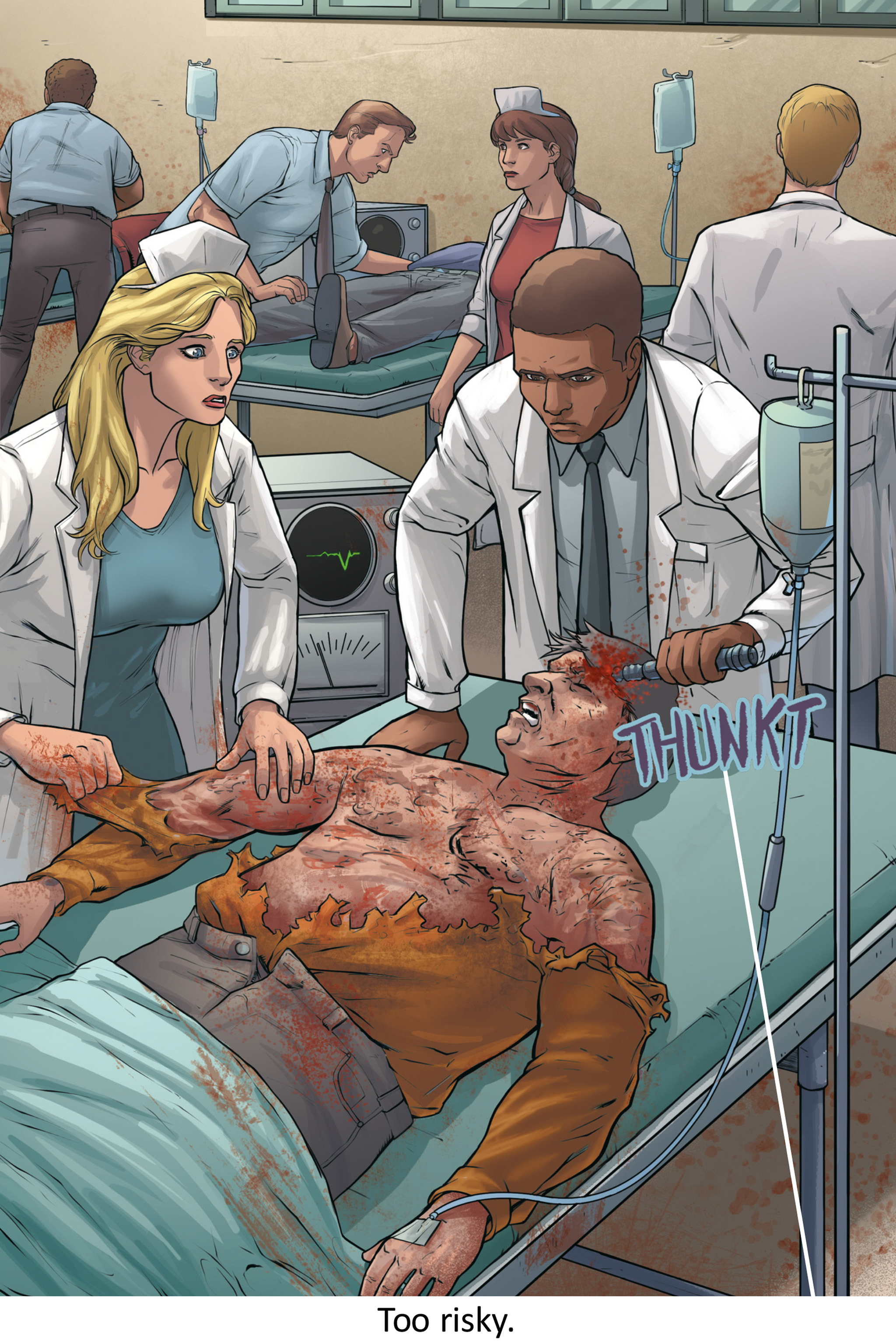 Read online Medic comic -  Issue #4 - 133