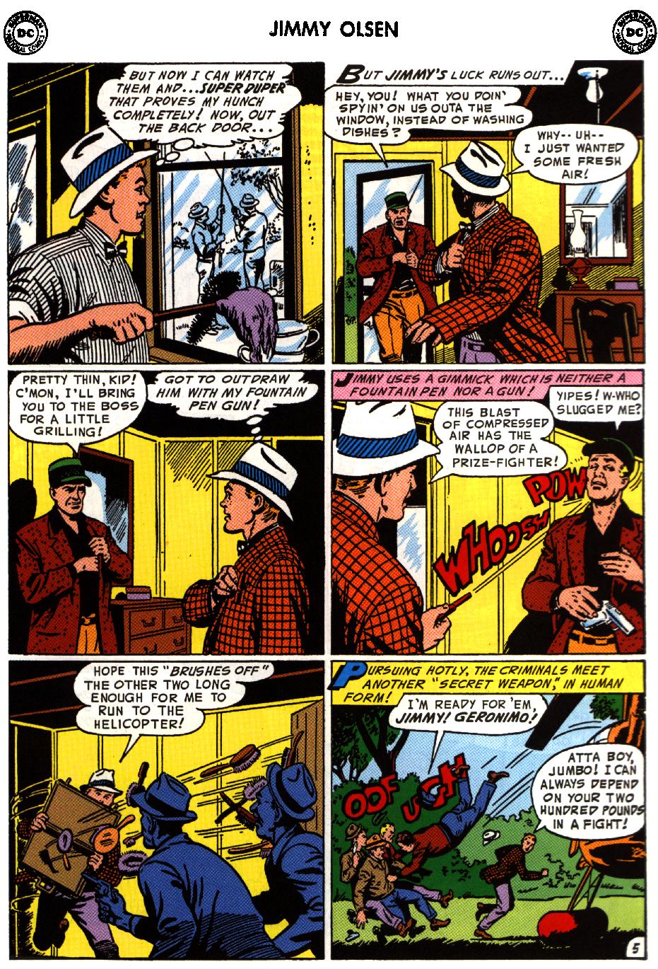 Read online Superman's Pal Jimmy Olsen comic -  Issue #1 - 7