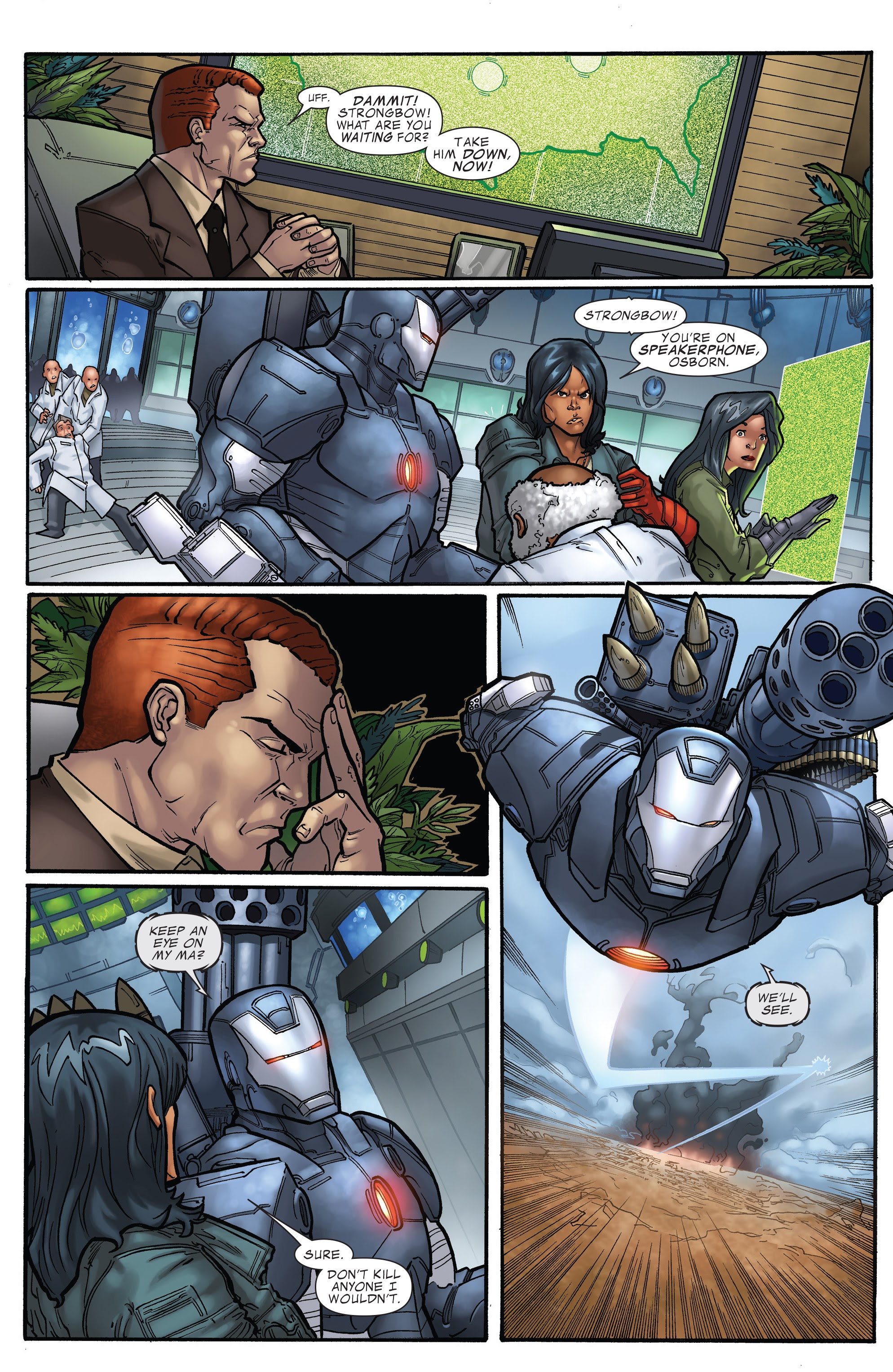 Read online War Machine (2009) comic -  Issue #7 - 21