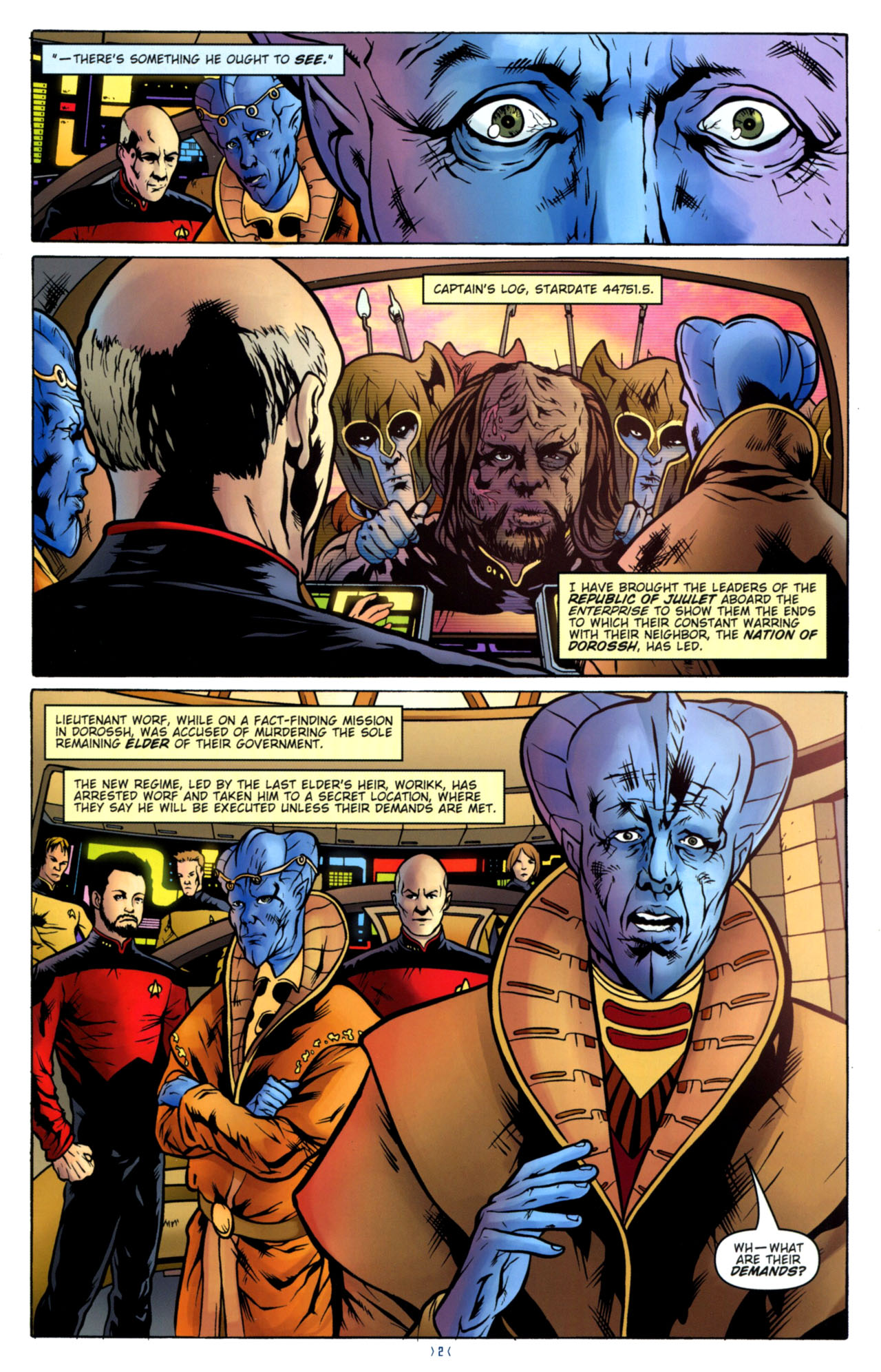 Read online Star Trek: The Next Generation: Ghosts comic -  Issue #3 - 4