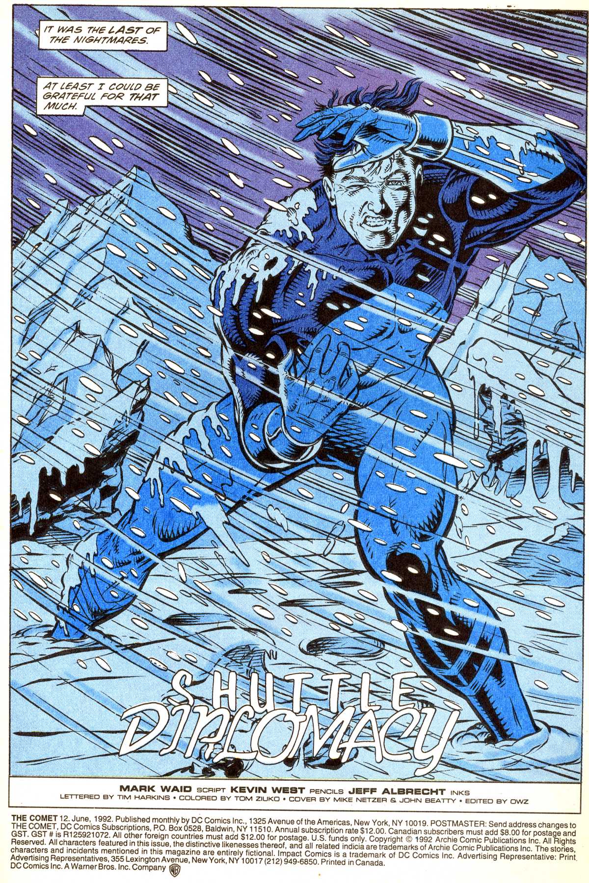 Read online The Comet comic -  Issue #12 - 2