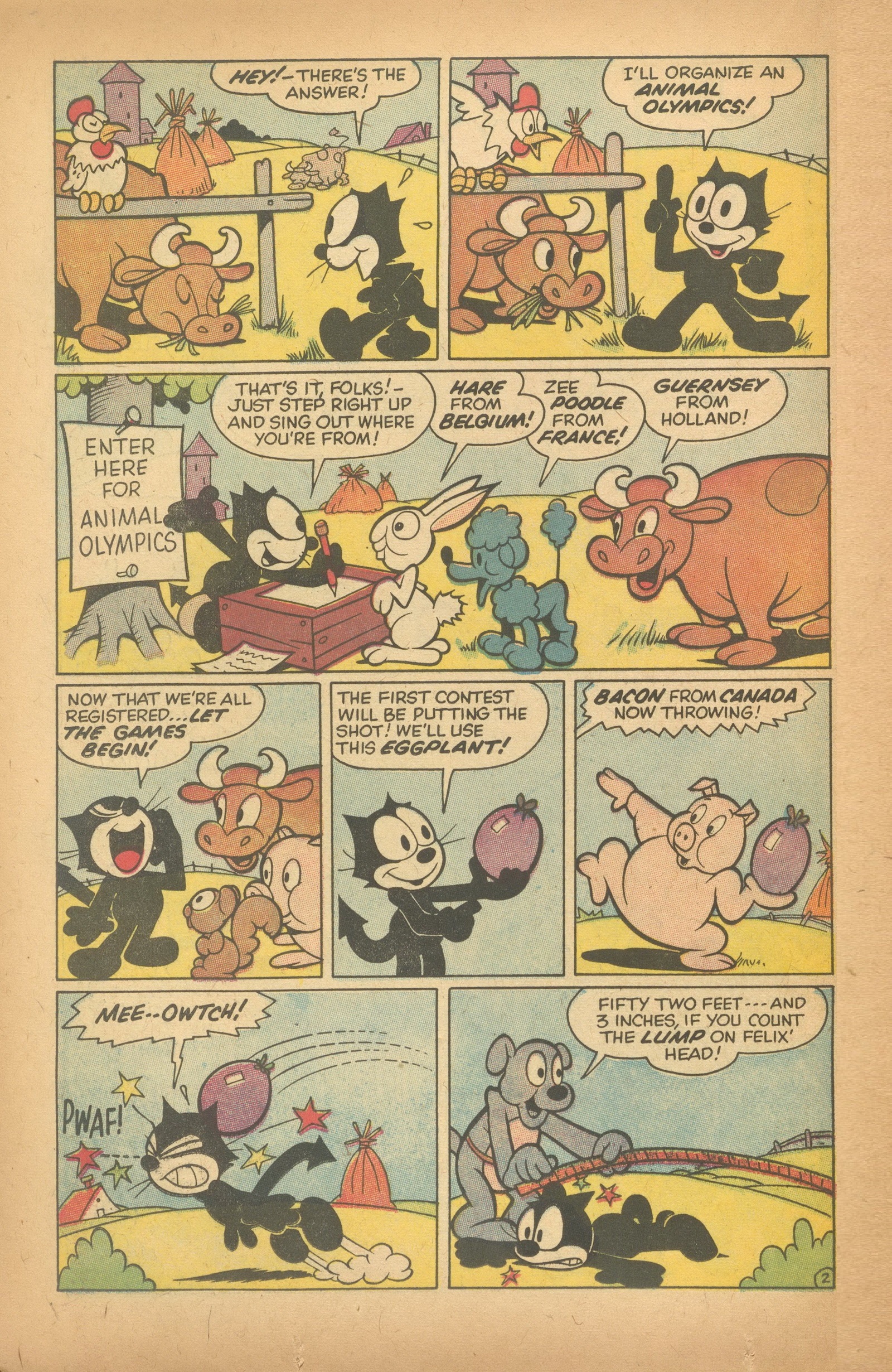 Read online Felix the Cat (1955) comic -  Issue #76 - 22
