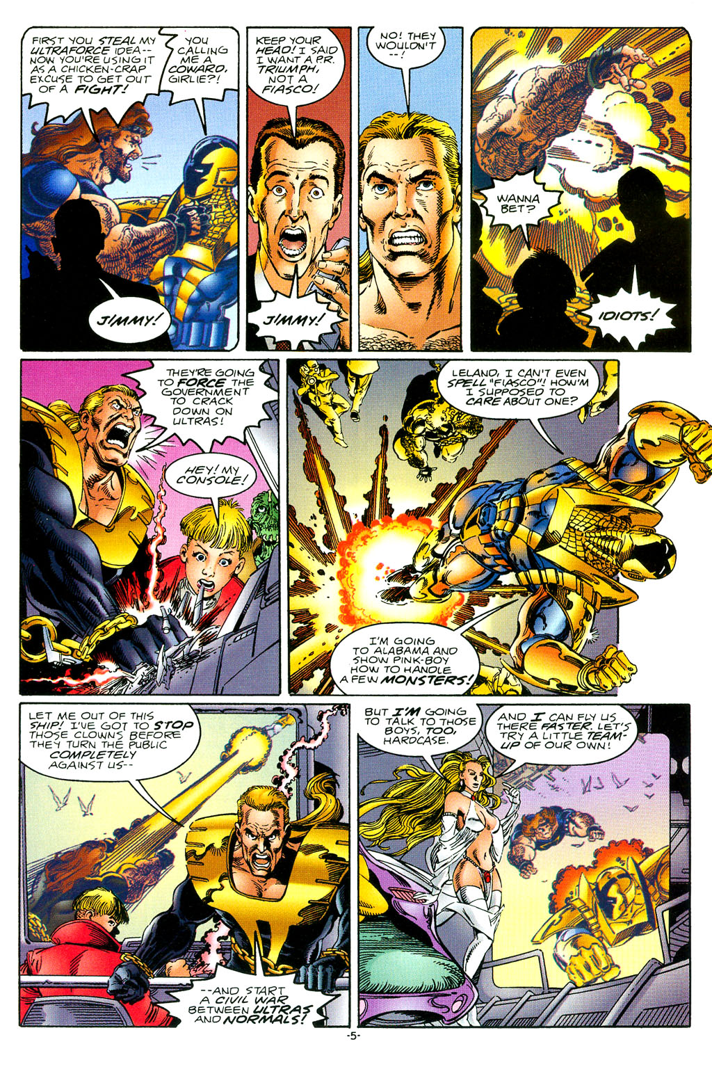 Read online UltraForce (1994) comic -  Issue #1 - 6