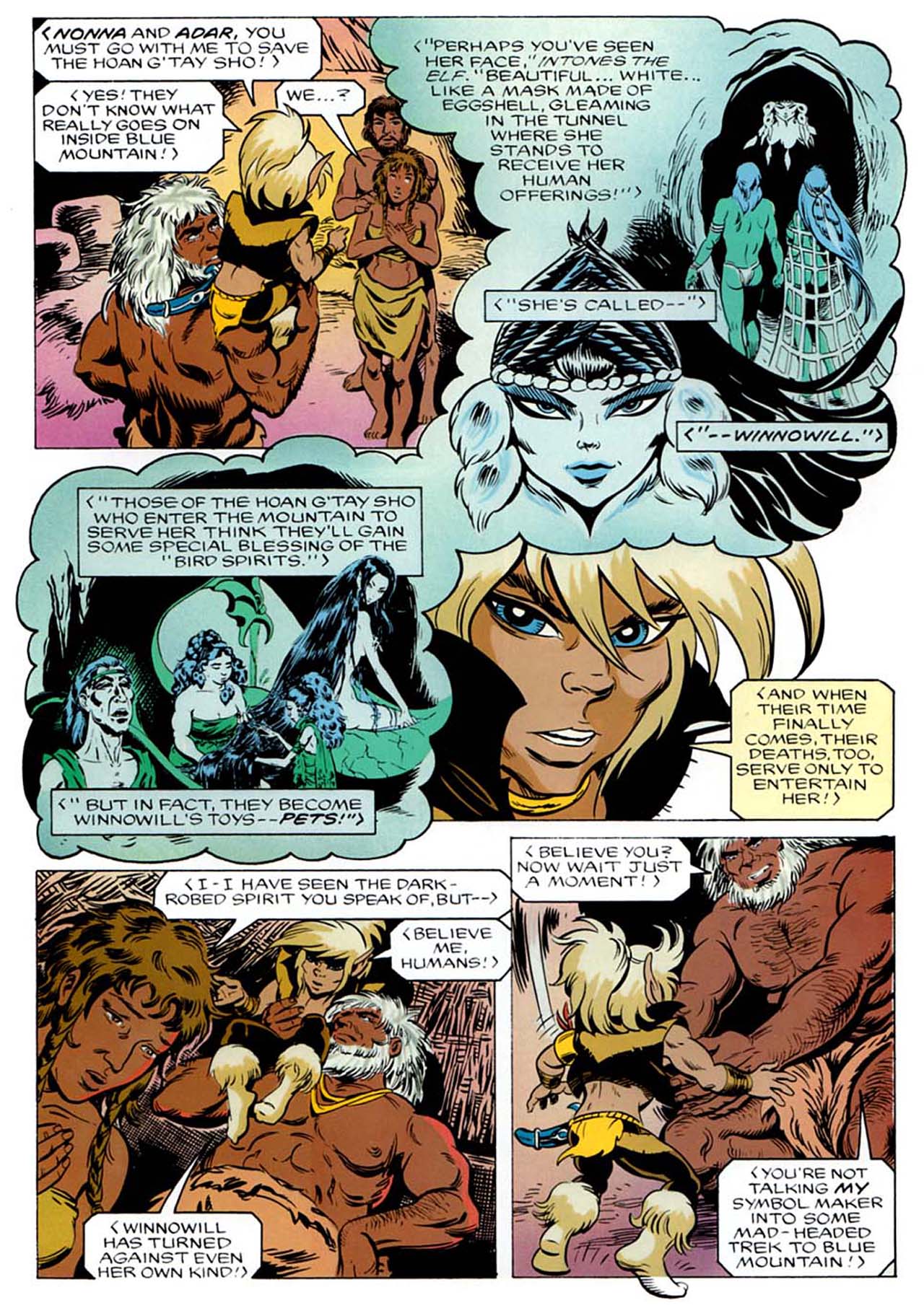 Read online ElfQuest: Siege at Blue Mountain comic -  Issue #2 - 24