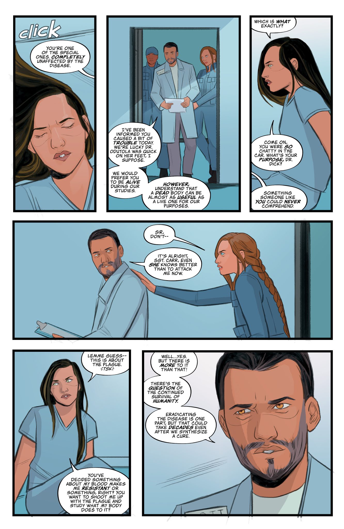 Read online The Wilds comic -  Issue #3 - 19