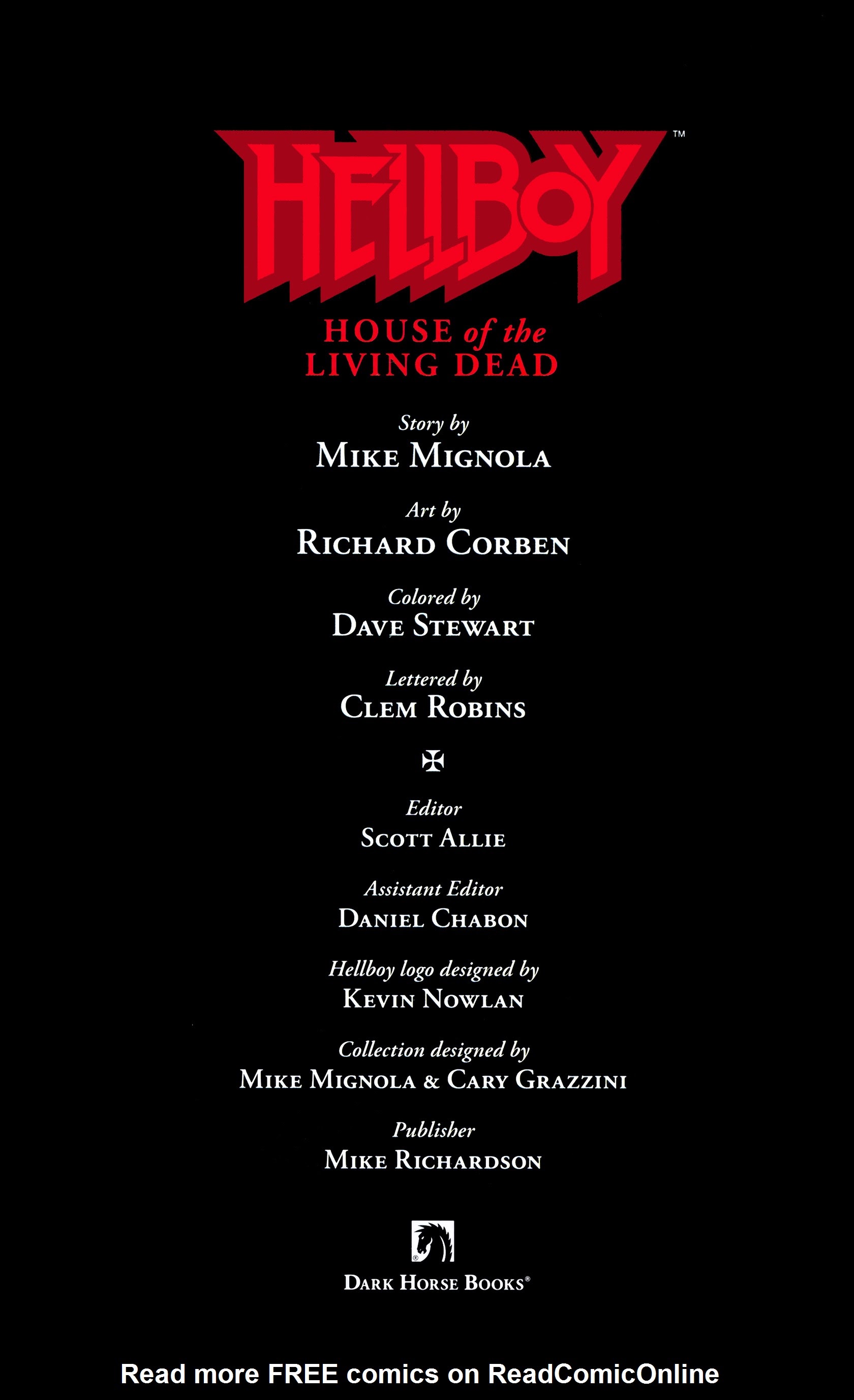 Read online Hellboy: House of the Living Dead comic -  Issue # TPB - 6