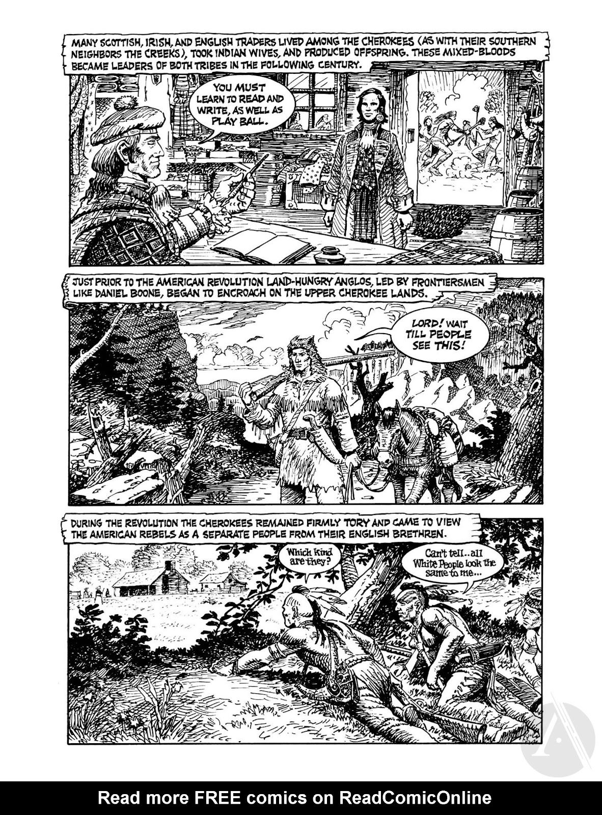 Indian Lover: Sam Houston & the Cherokees issue TPB - Page 11