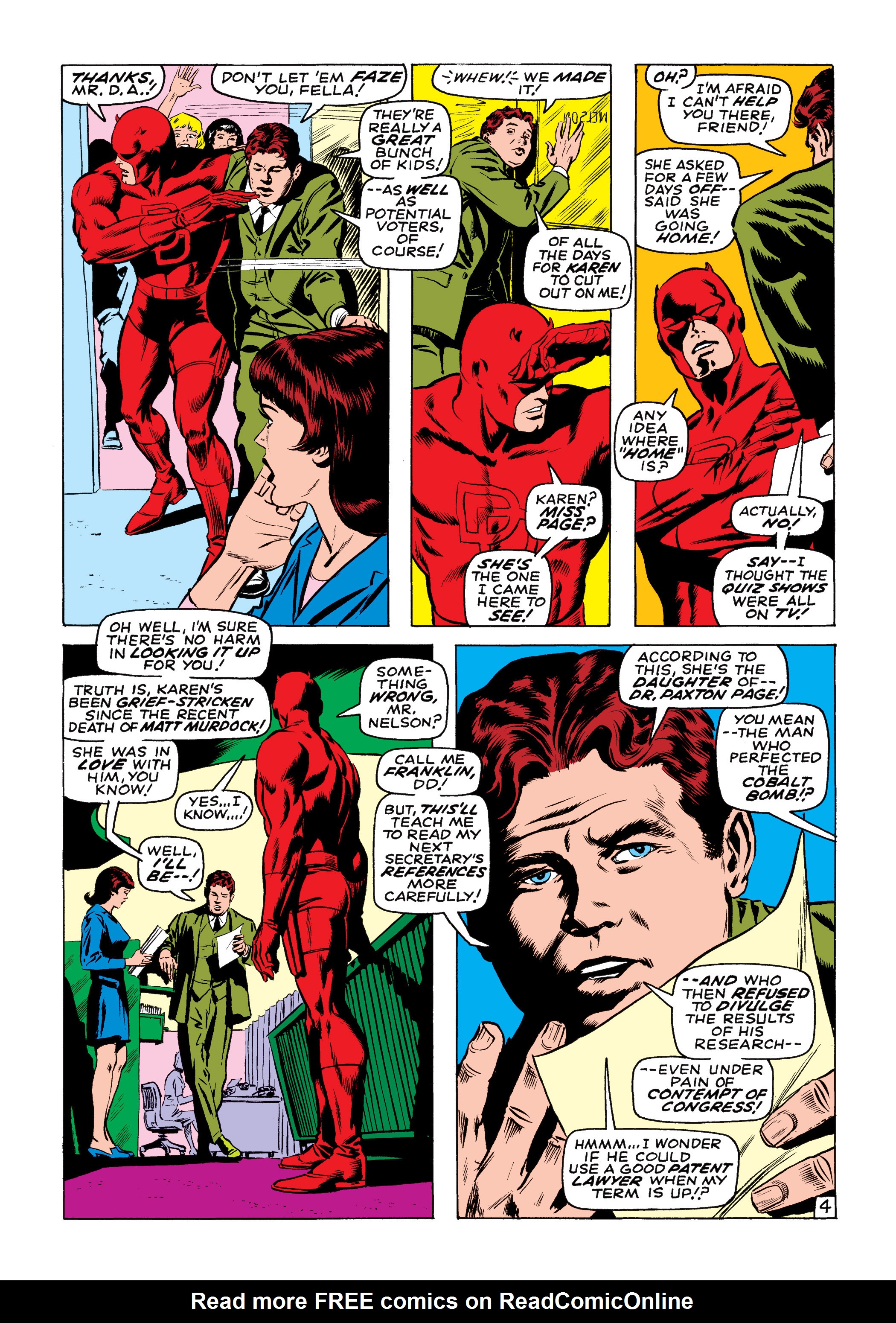 Read online Marvel Masterworks: Daredevil comic -  Issue # TPB 6 (Part 1) - 52