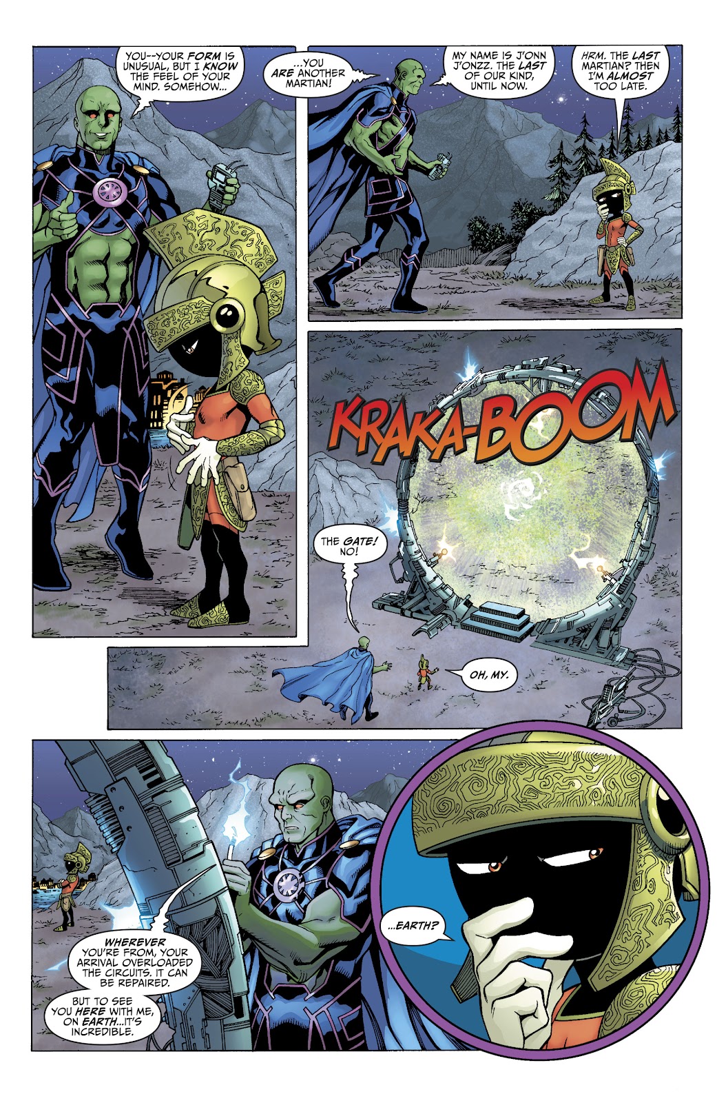 Martian Manhunter/Marvin the Martian Special issue Full - Page 8