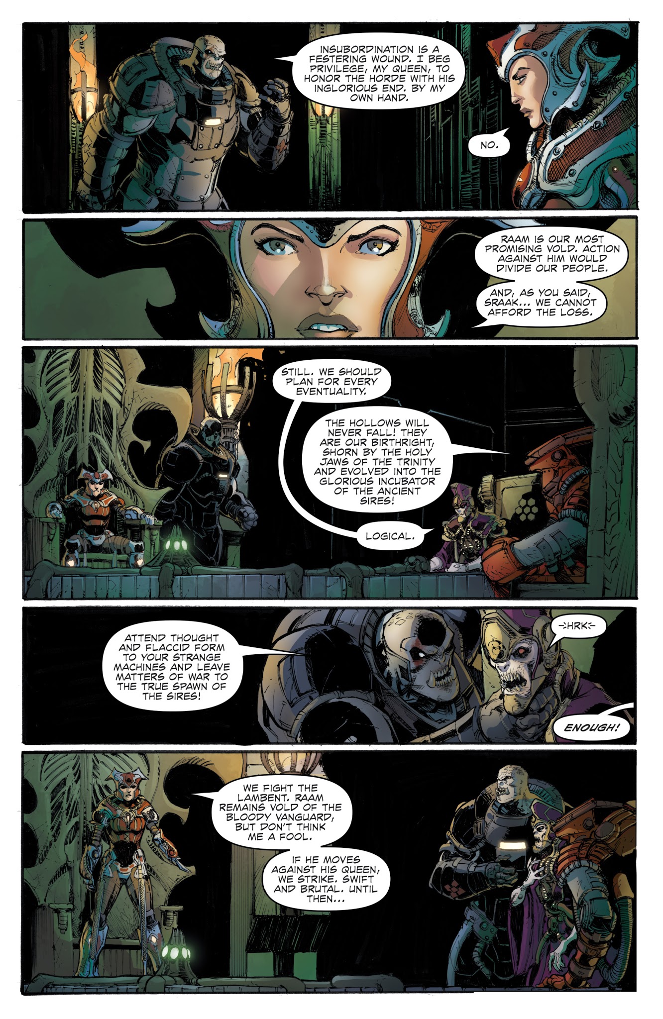 Read online Gears of War: The Rise of RAAM comic -  Issue #2 - 11