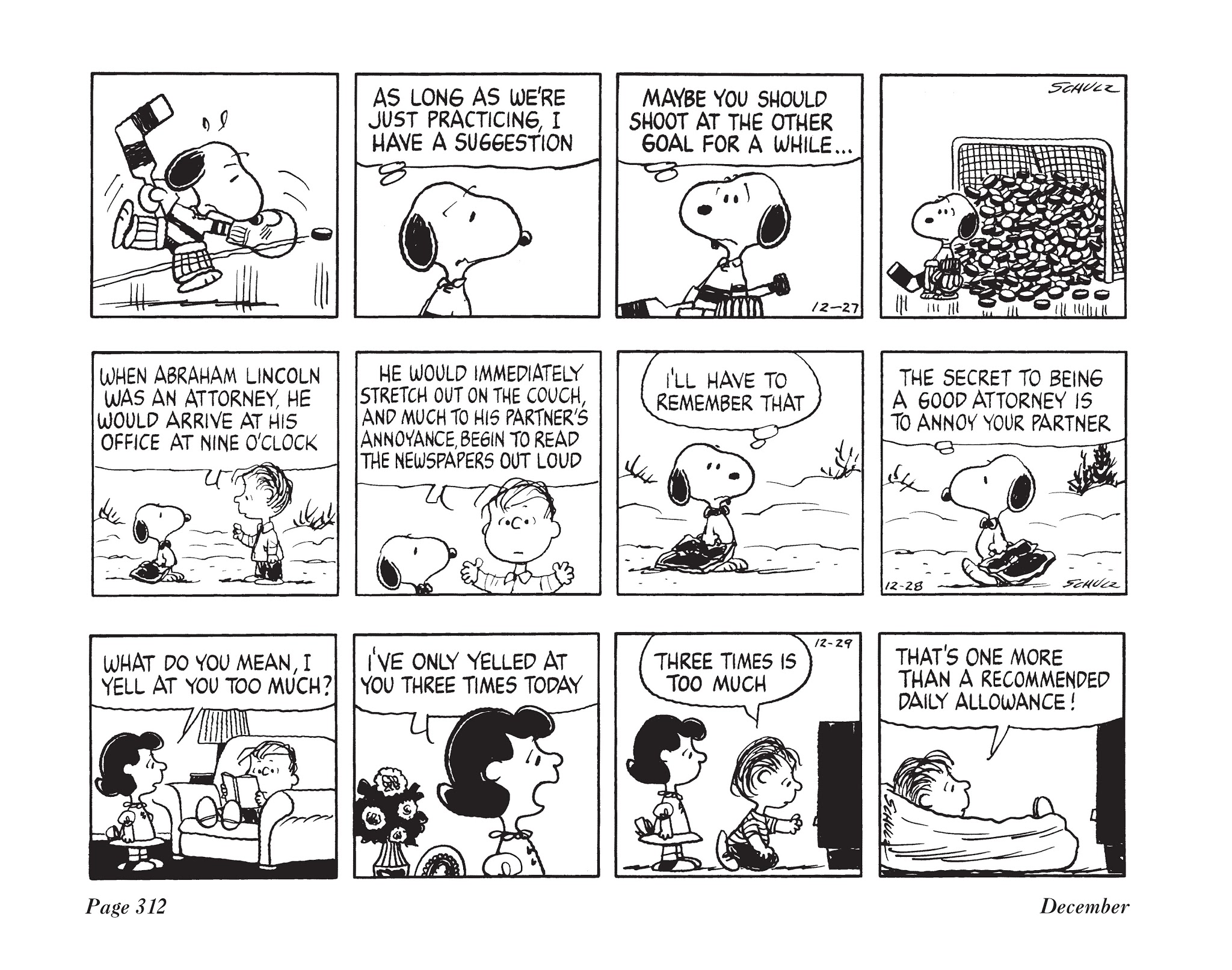 Read online The Complete Peanuts comic -  Issue # TPB 16 - 330