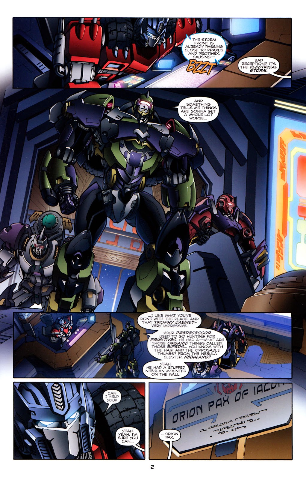 The Transformers (2009) issue 23 - Page 5
