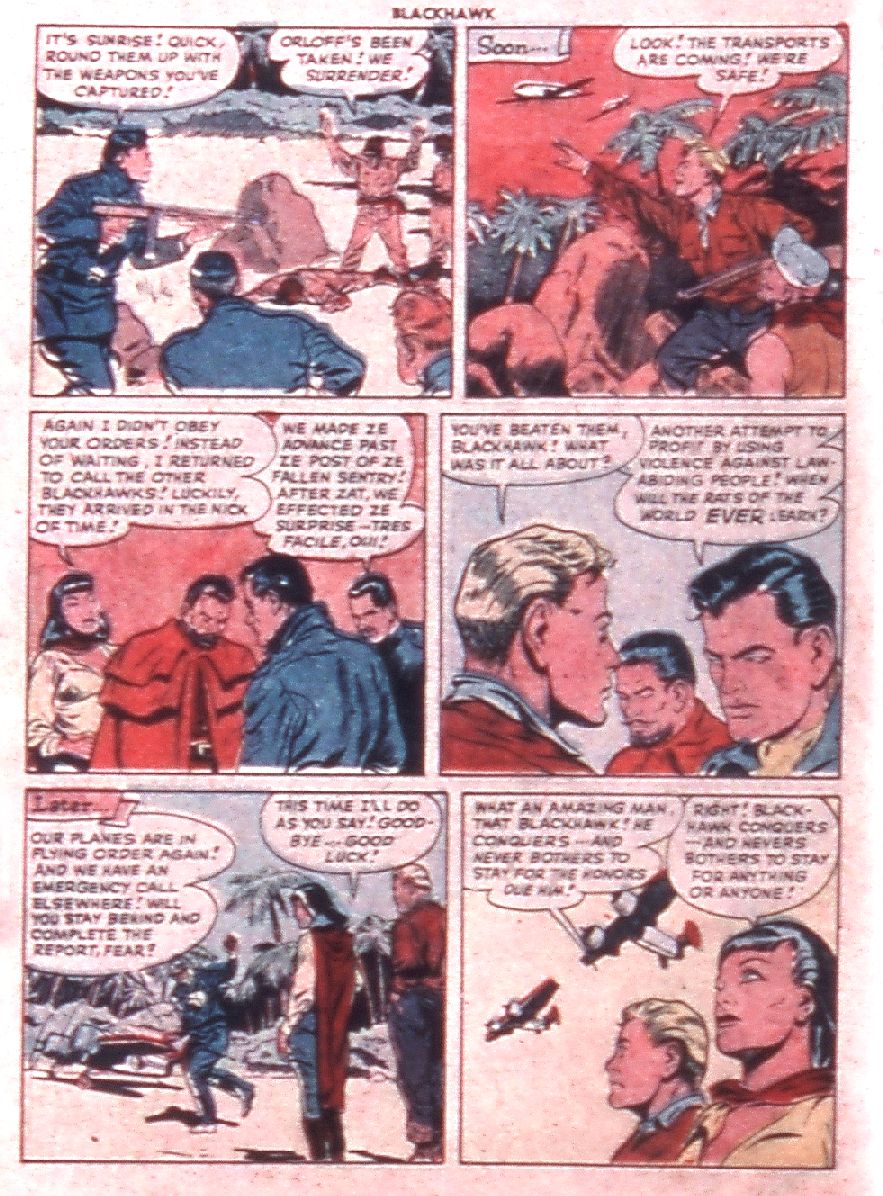 Read online Blackhawk (1957) comic -  Issue #22 - 14