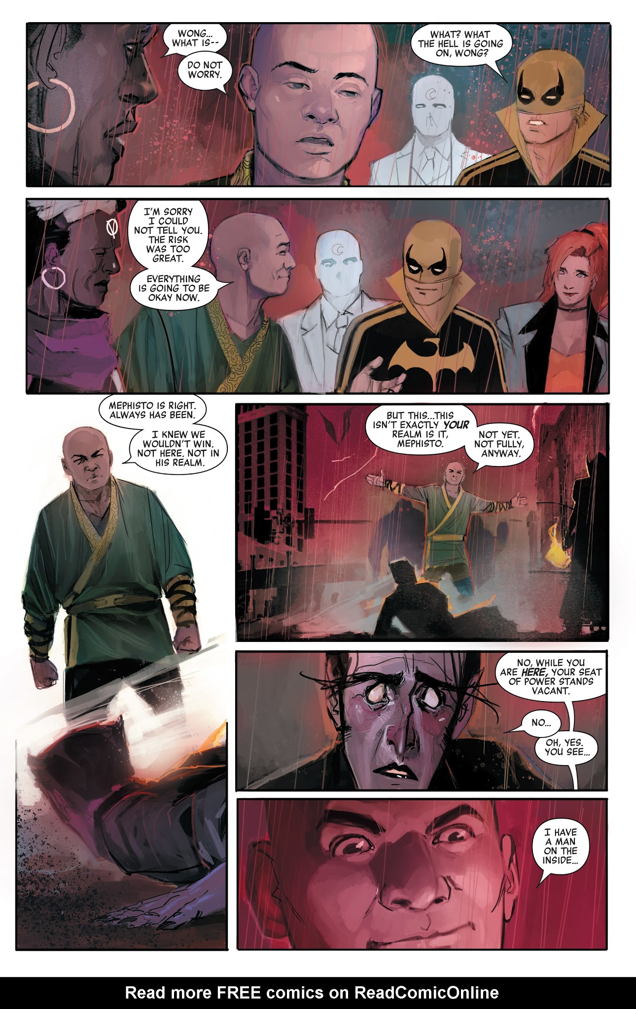 Read online Doctor Strange: Damnation comic -  Issue #4 - 8