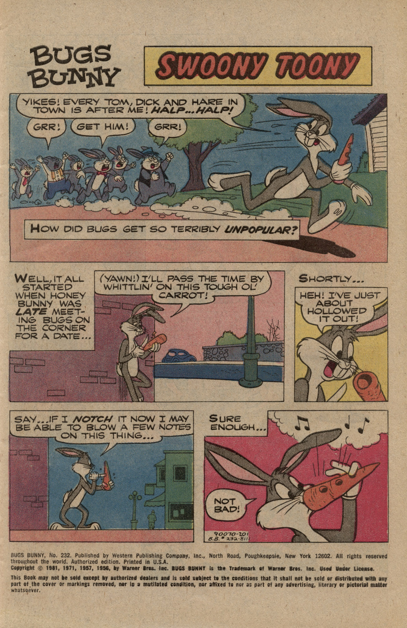 Read online Bugs Bunny comic -  Issue #232 - 3
