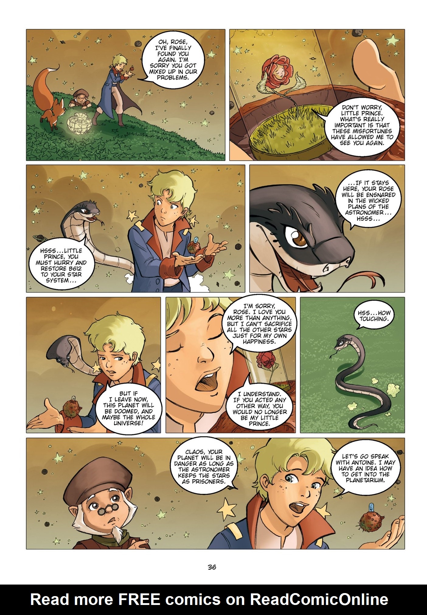 Read online The Little Prince comic -  Issue #5 - 40