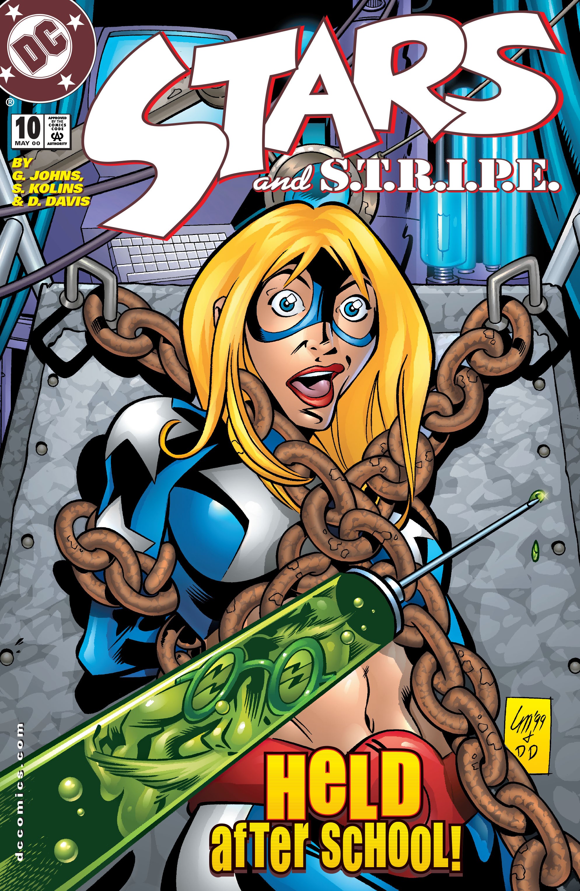 Read online Stars and S.T.R.I.P.E. comic -  Issue #10 - 1