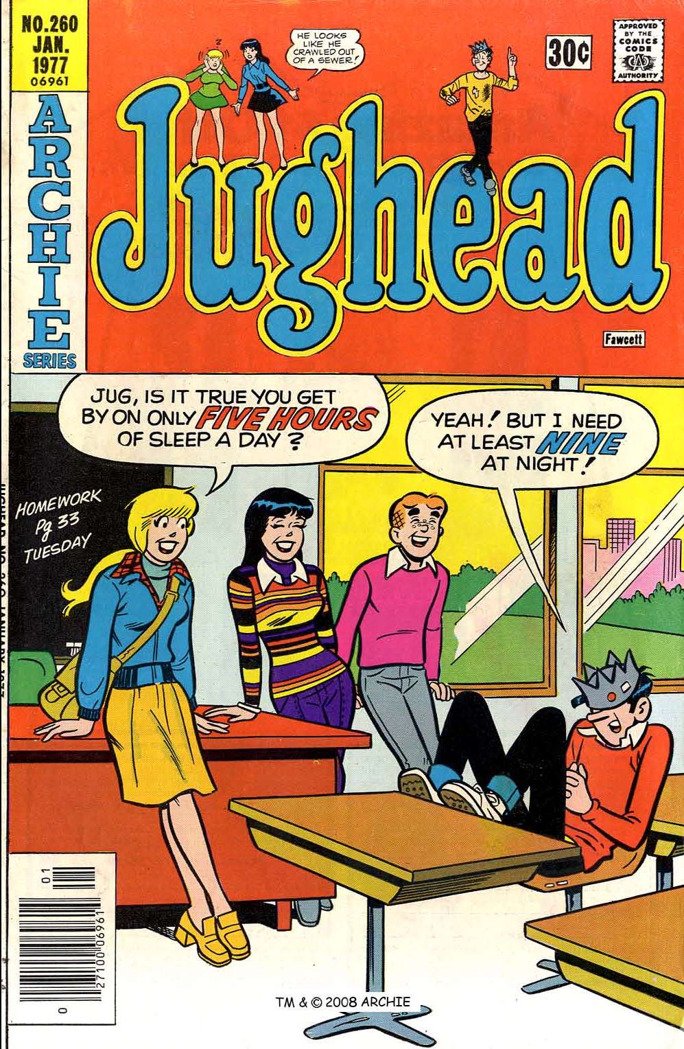 Read online Jughead (1965) comic -  Issue #260 - 1