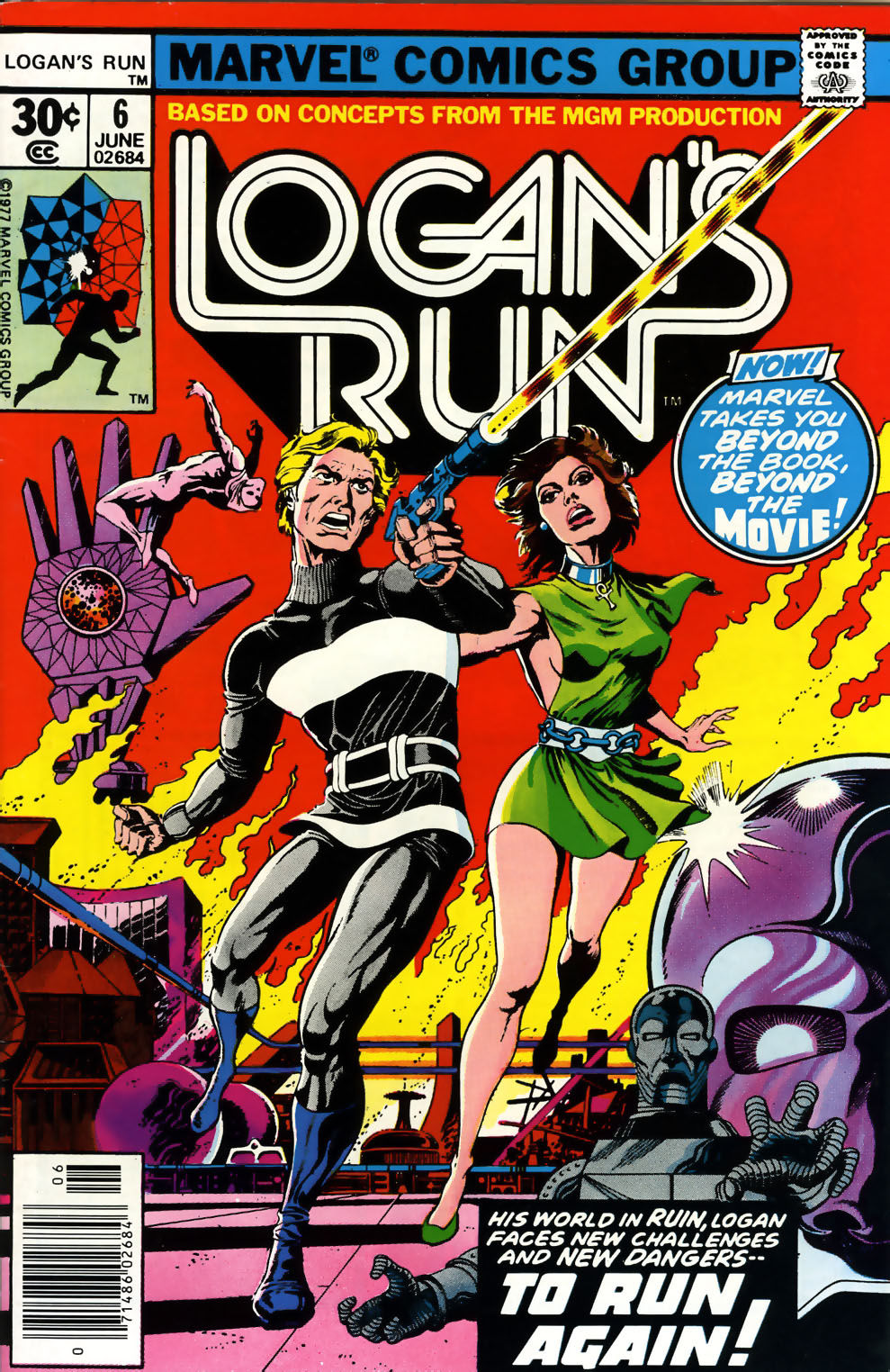 Read online Logan's Run comic -  Issue #6 - 1