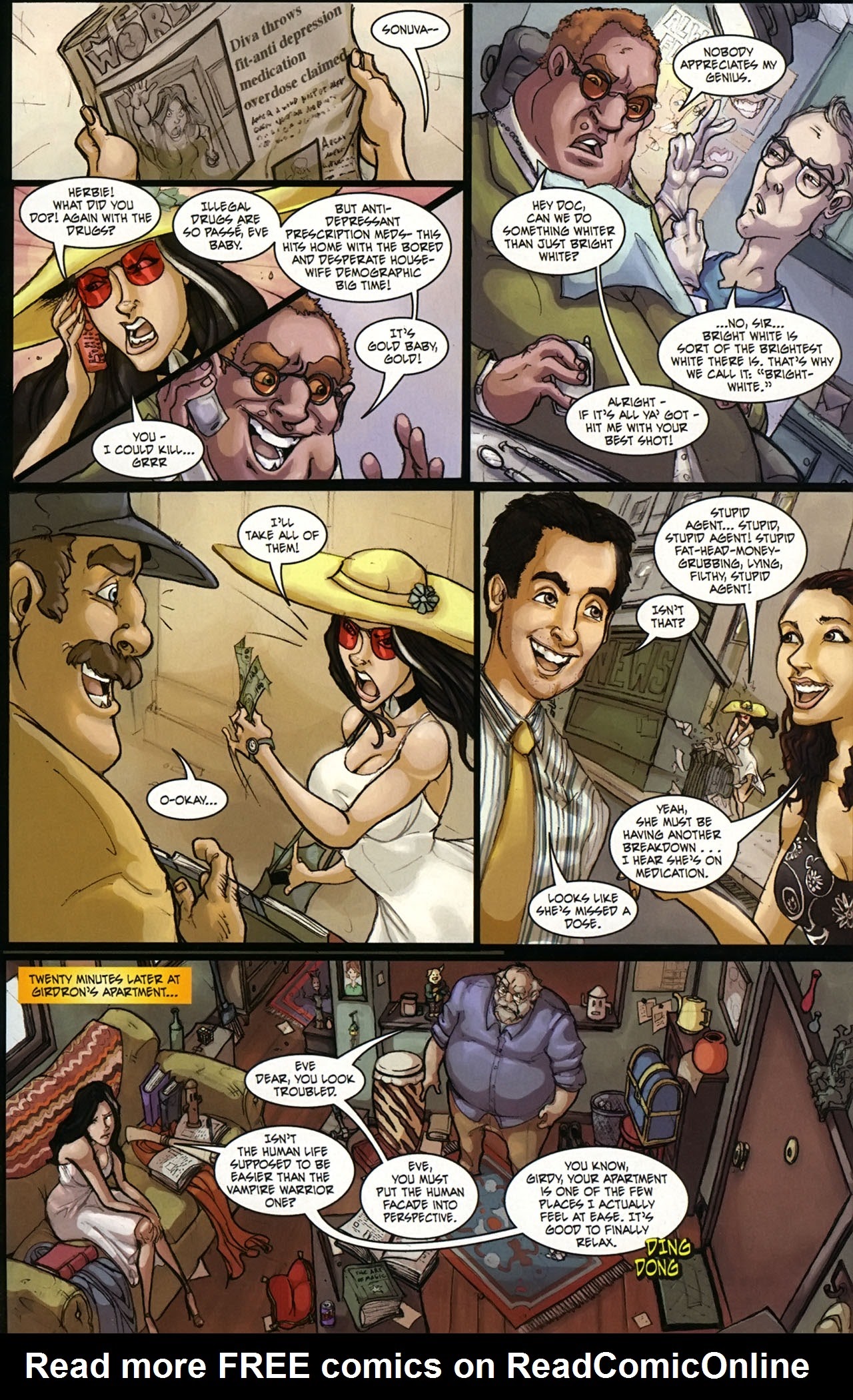 Read online Eve: Vampire Diva comic -  Issue #3 - 21