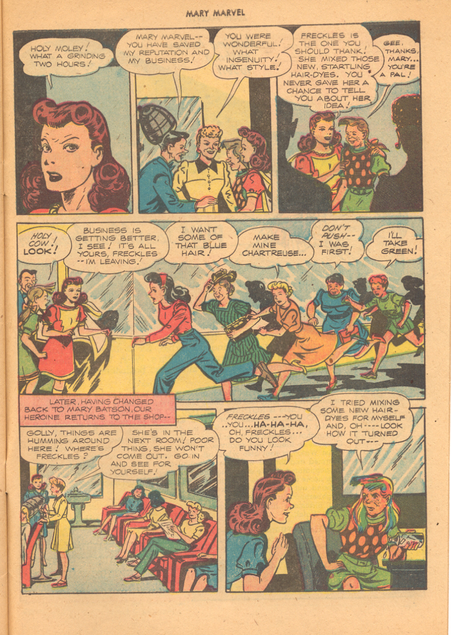 Read online Mary Marvel comic -  Issue #21 - 33