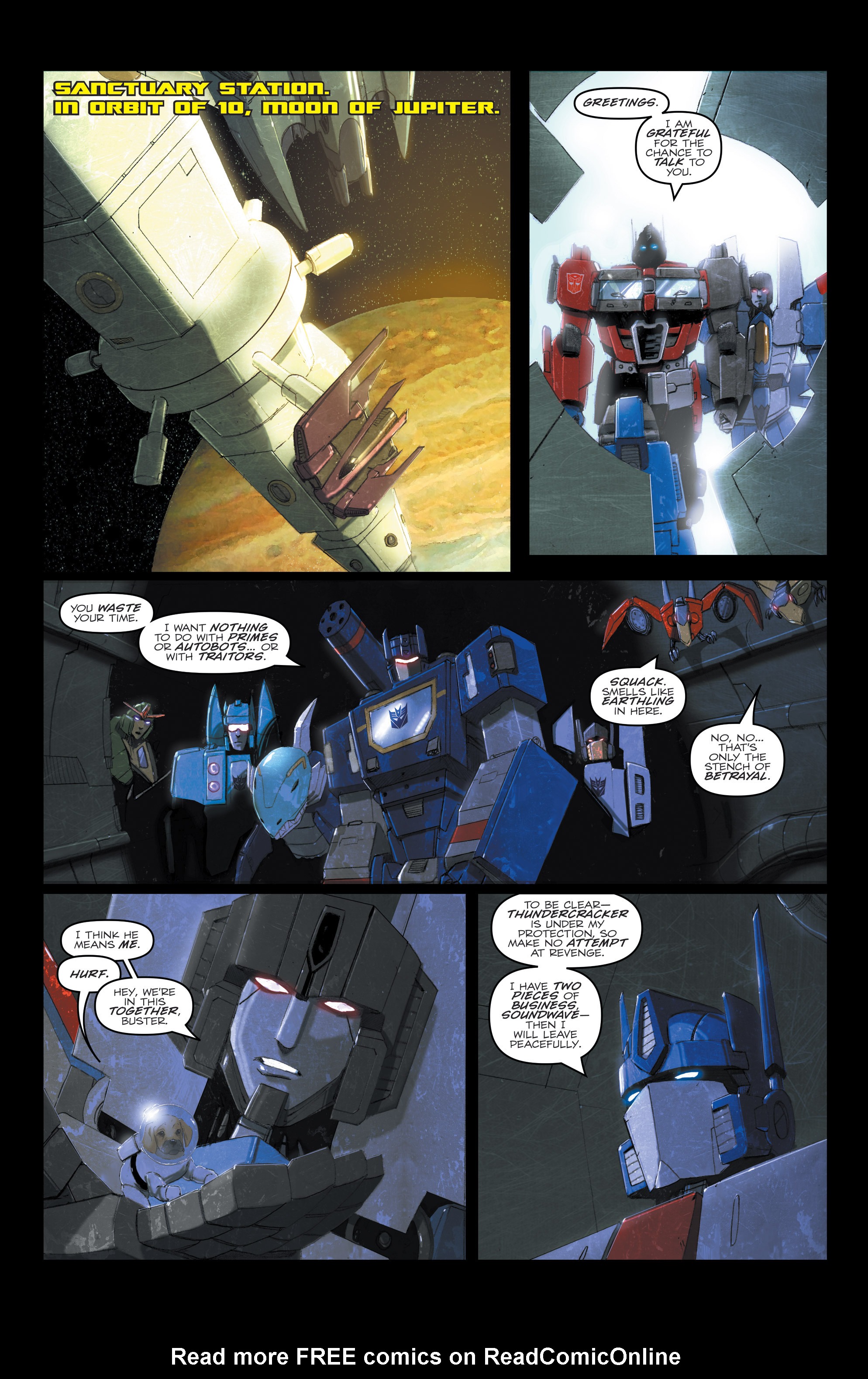 Read online The Transformers (2014) comic -  Issue #52 - 20