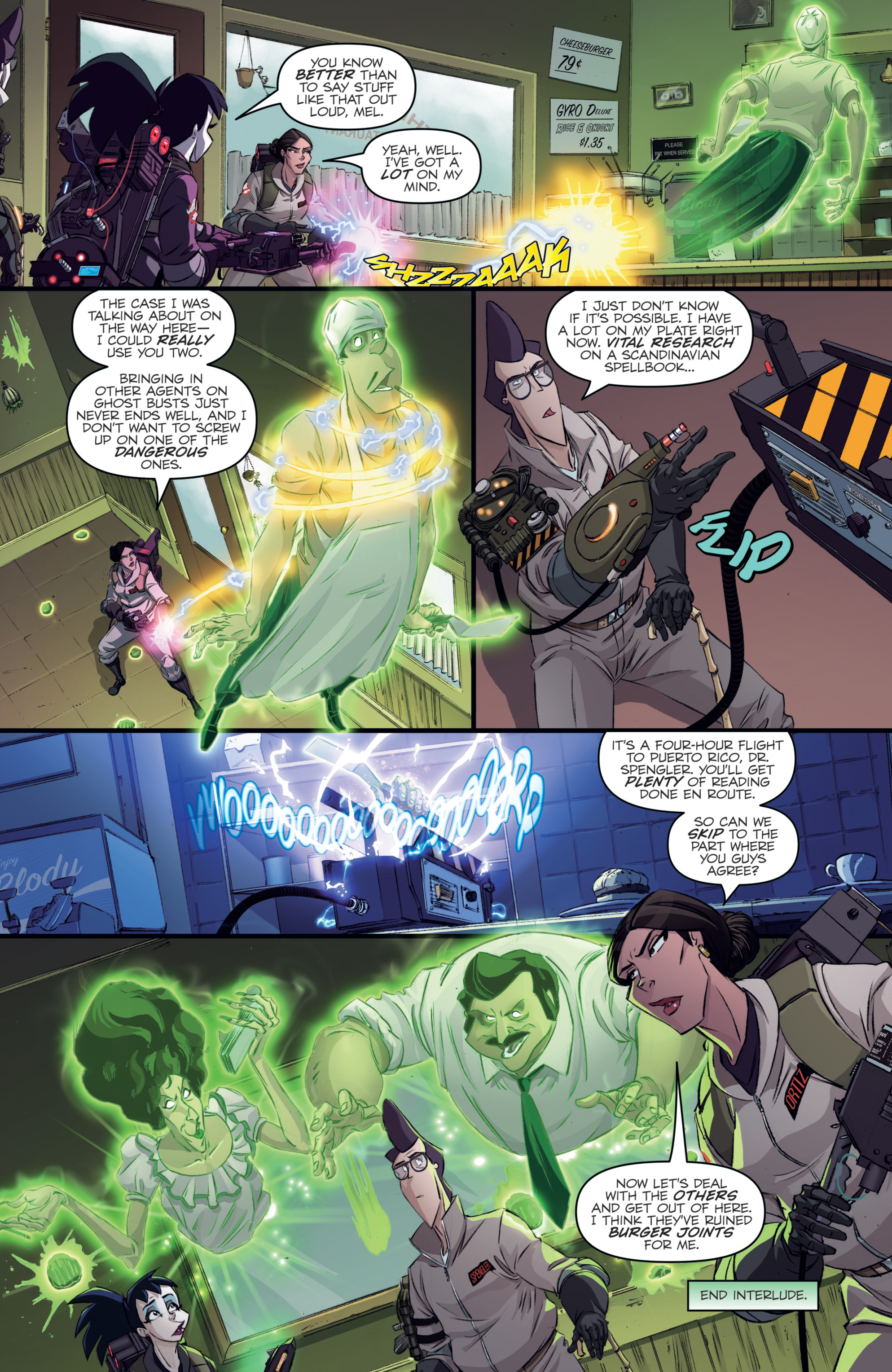 Read online Ghostbusters: International comic -  Issue #4 - 16