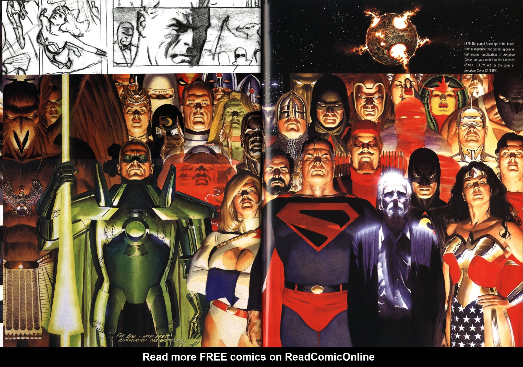 Read online Mythology: The DC Comics Art of Alex Ross comic -  Issue # TPB (Part 3) - 9