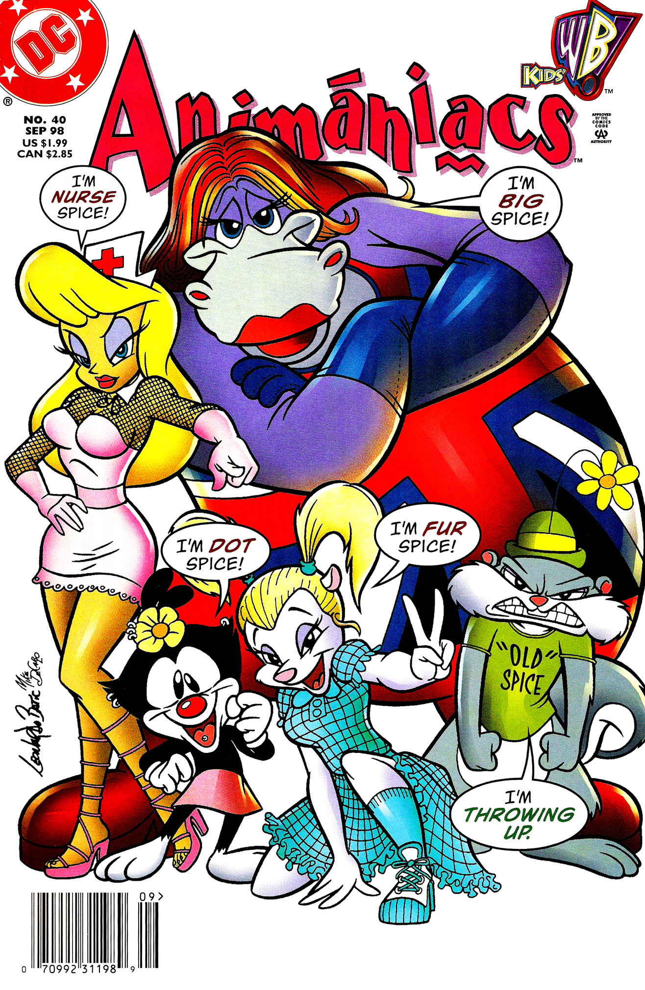 Read online Animaniacs comic -  Issue #40 - 1