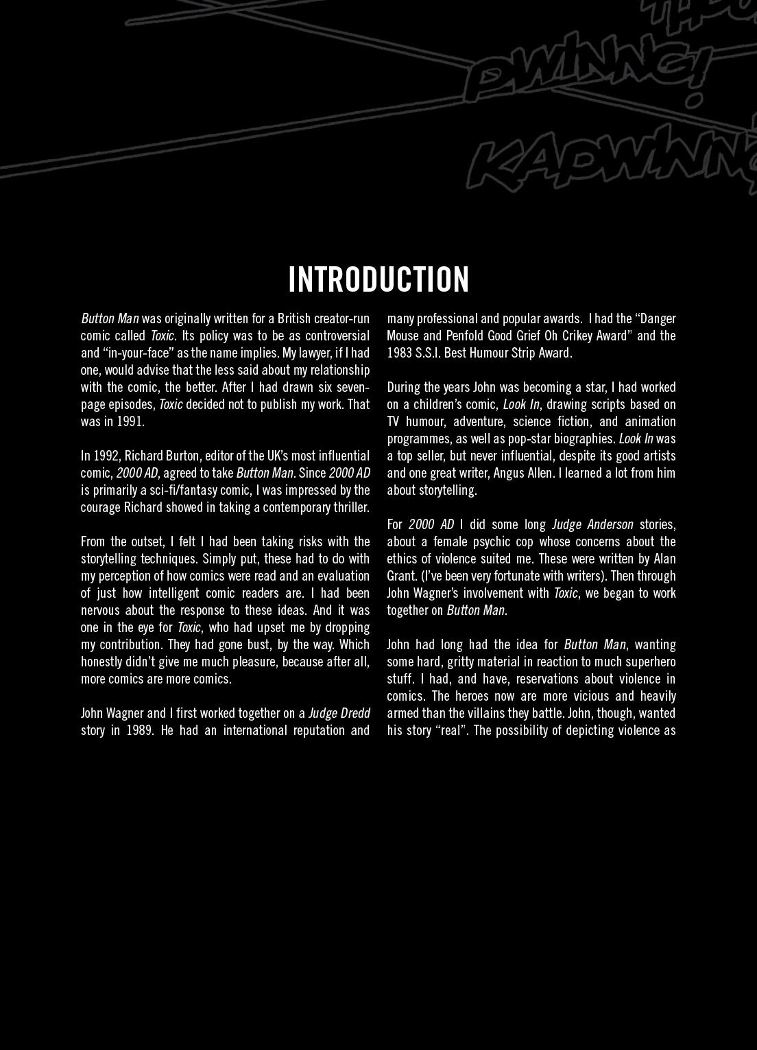 Read online Button Man comic -  Issue # TPB - 7