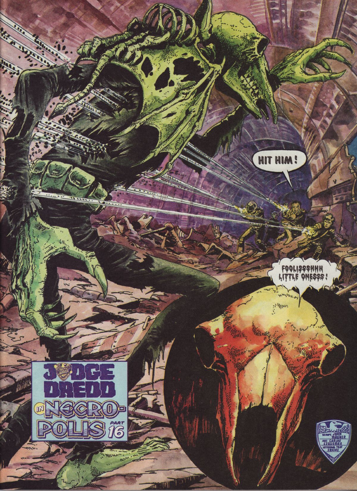 Read online Judge Dredd Megazine (vol. 3) comic -  Issue #26 - 30