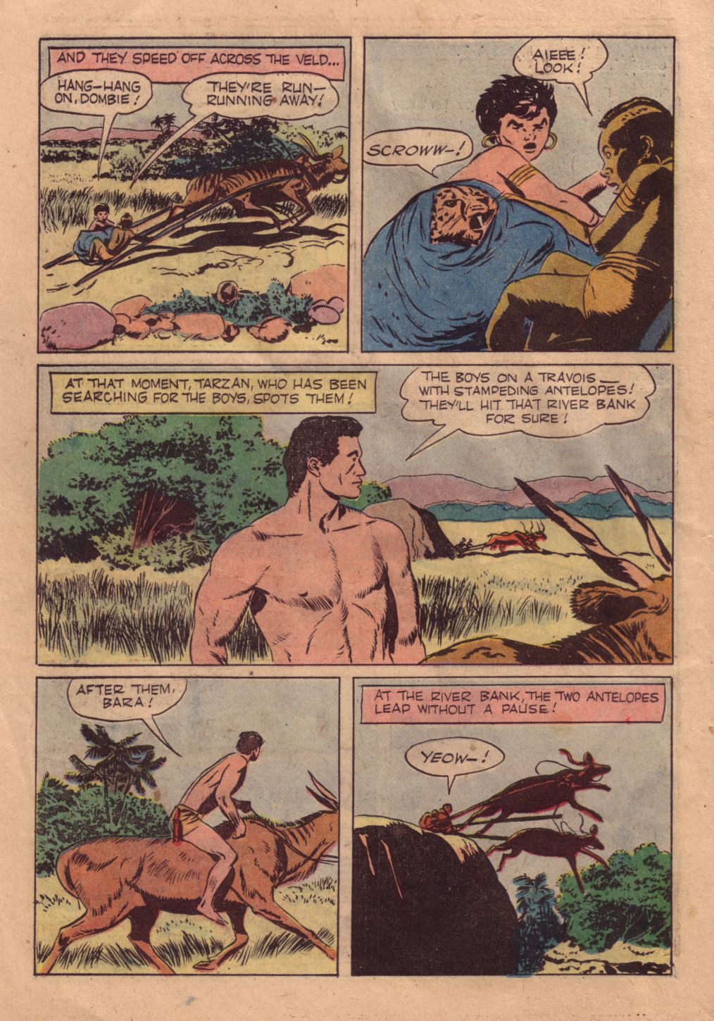 Read online Tarzan (1948) comic -  Issue #106 - 26