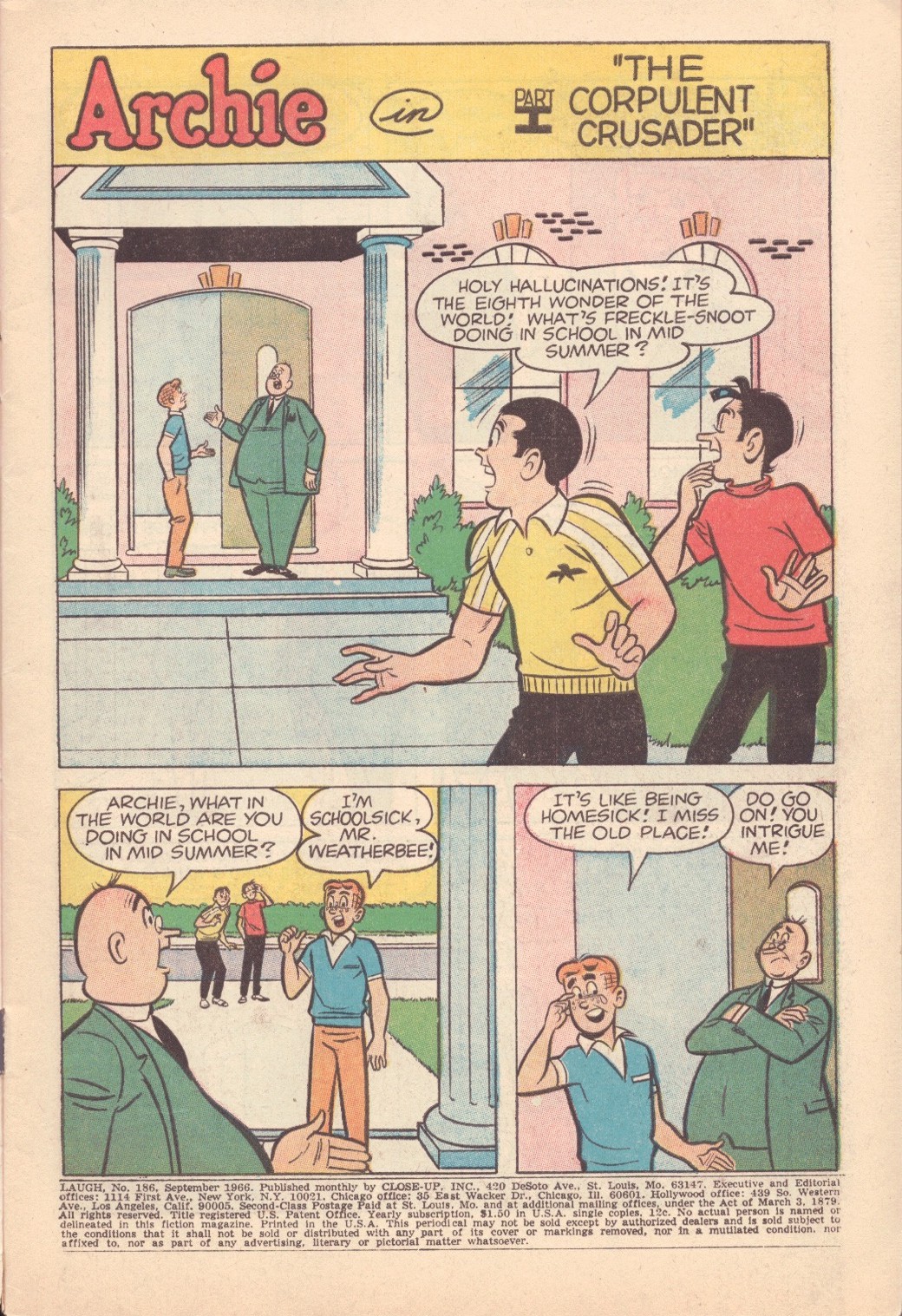 Read online Laugh (Comics) comic -  Issue #186 - 3