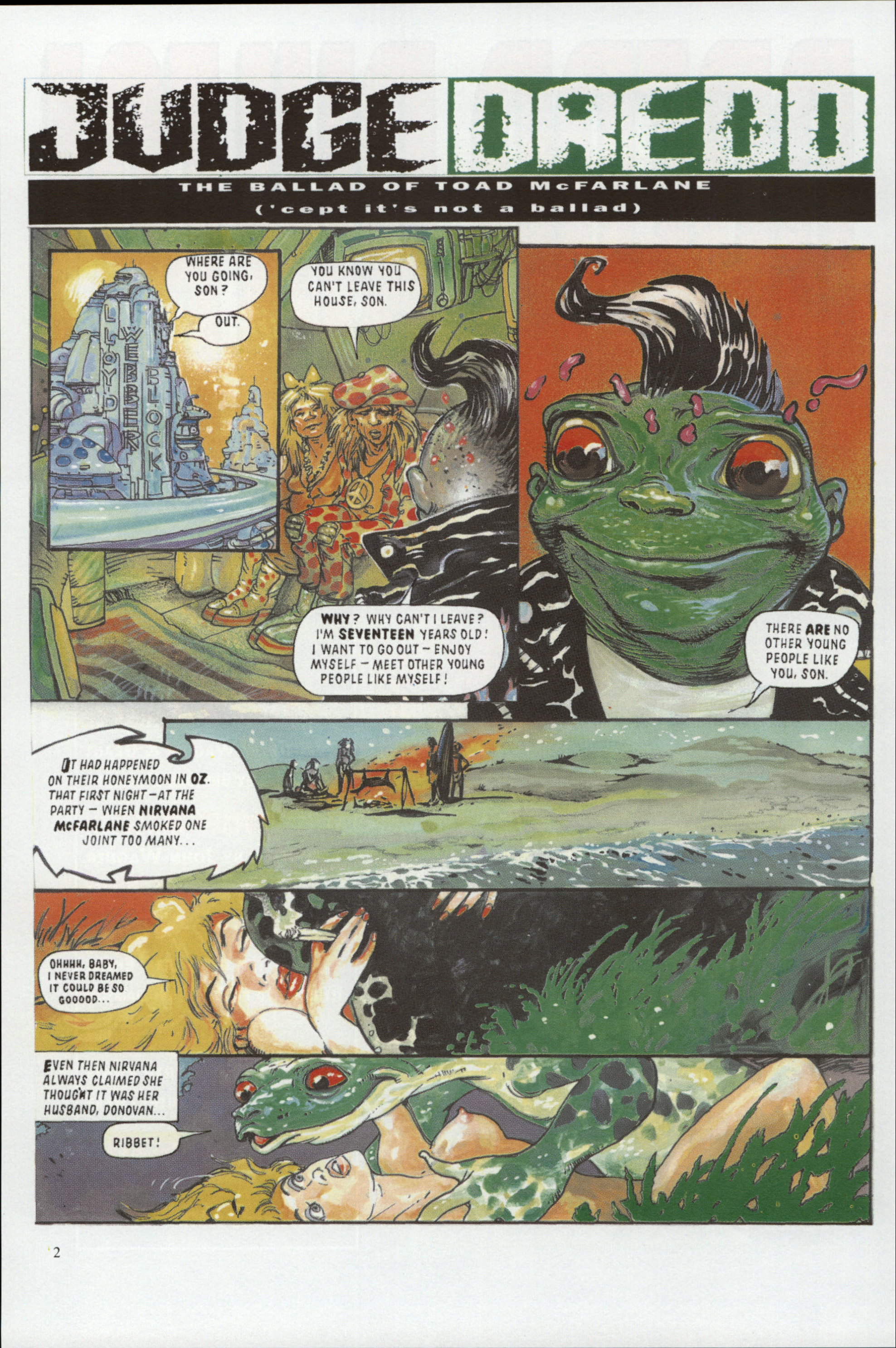 Read online Dredd Rules! comic -  Issue #13 - 4