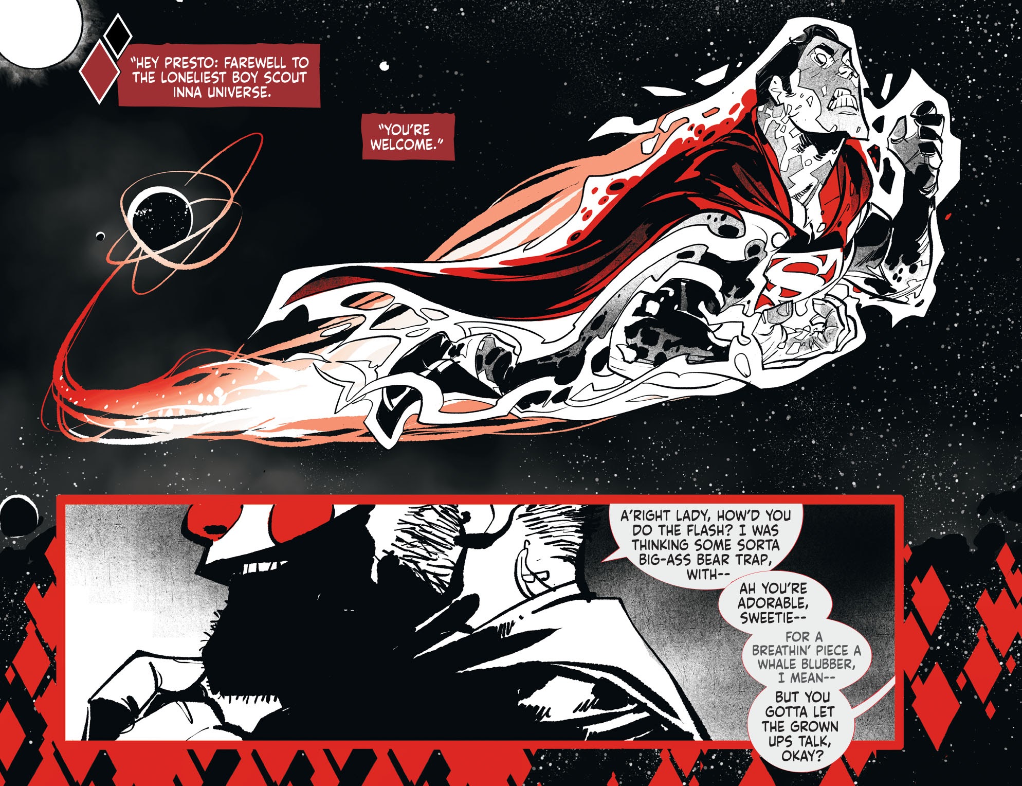 Read online Harley Quinn Black   White   Red comic -  Issue #11 - 10
