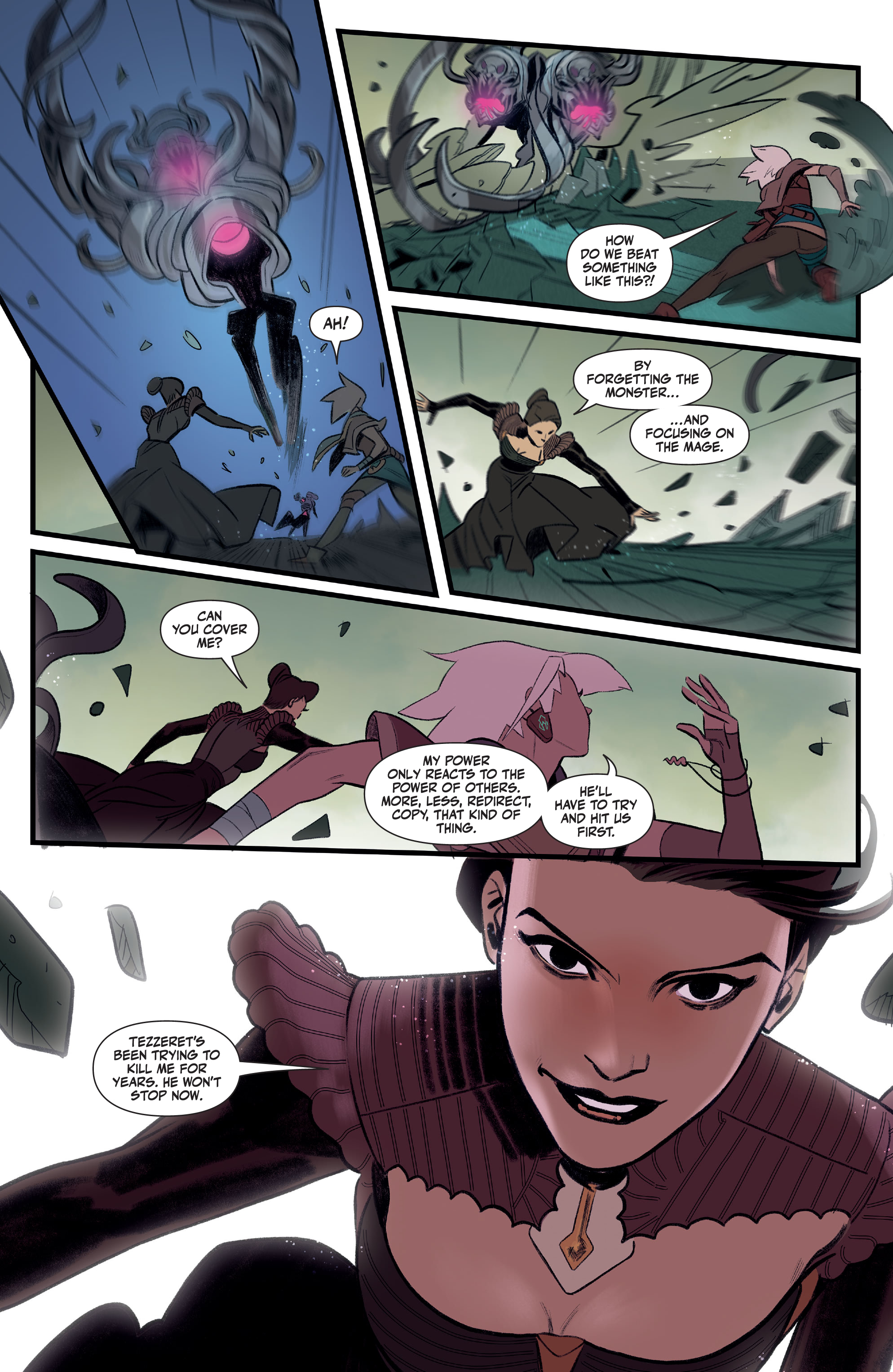 Read online Magic: The Hidden Planeswalker comic -  Issue #3 - 5