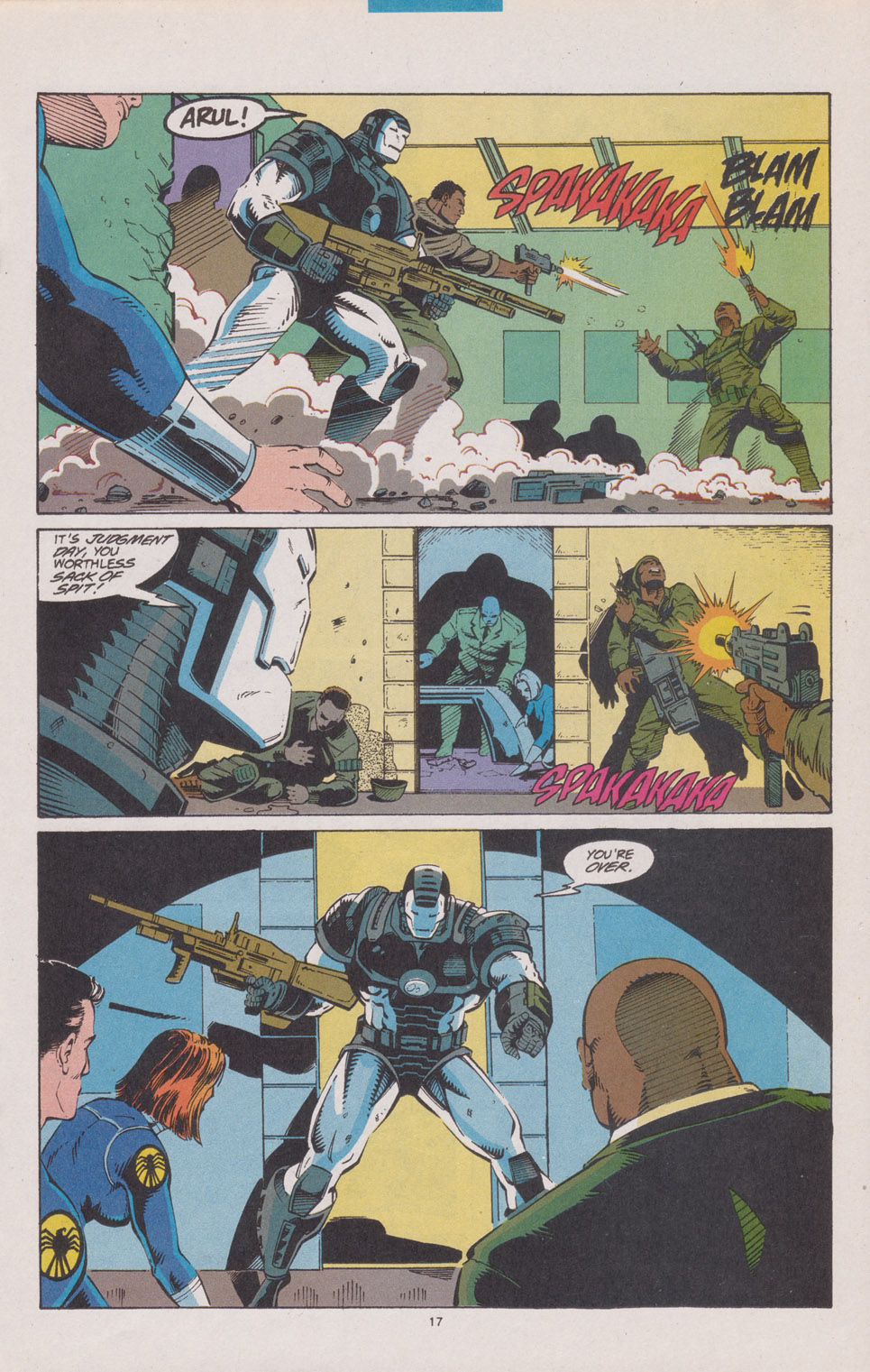 Read online War Machine (1994) comic -  Issue #4 - 14